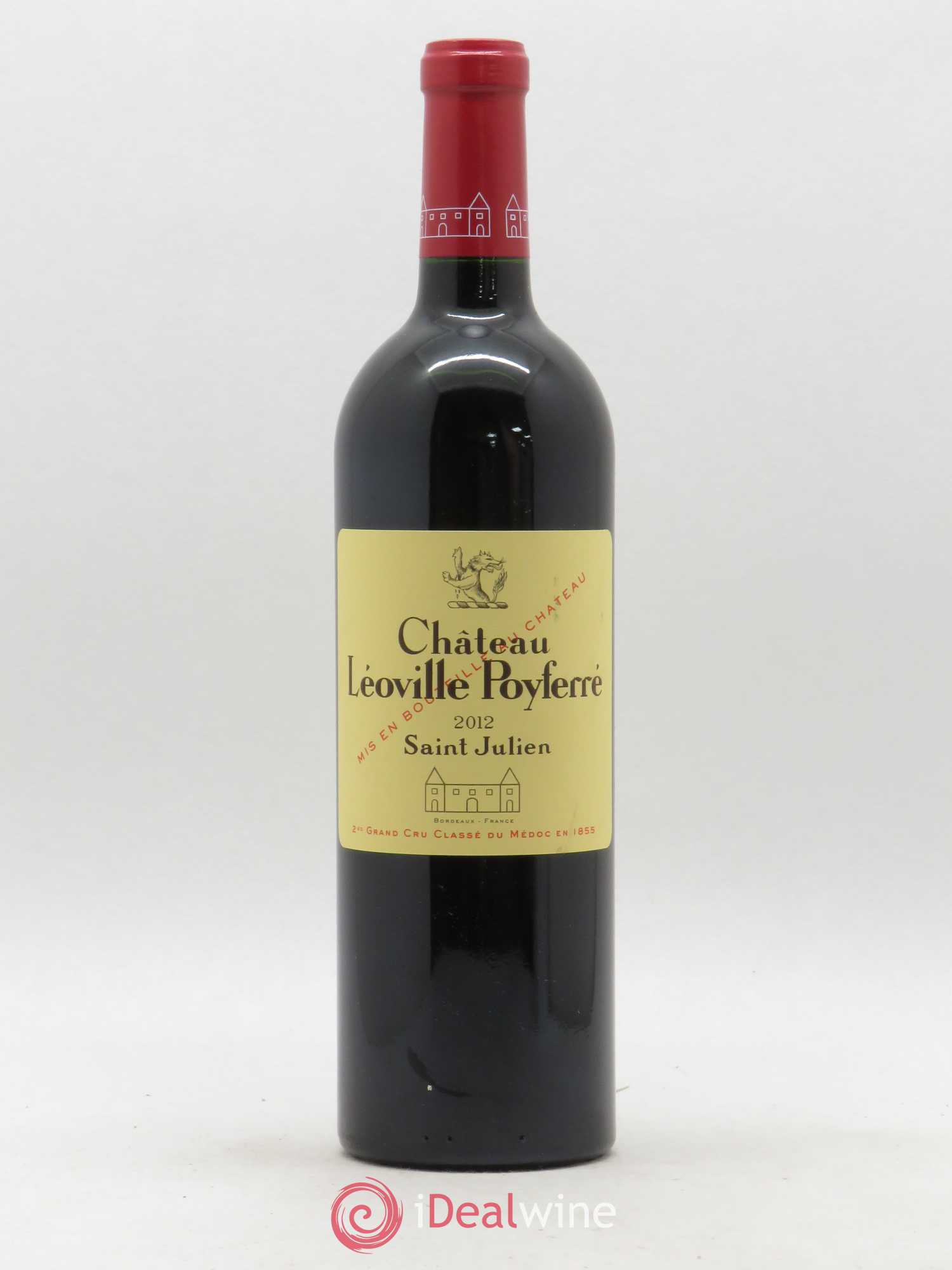 Château Léoville Poyferré 2ème Grand Cru Classé 2012 - Lot de 1 bouteille - 0