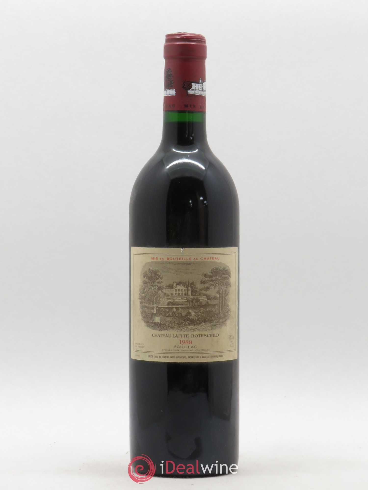 Château Lafite Rothschild 1er Grand Cru Classé 1988 - Lot de 1 bouteille - 0