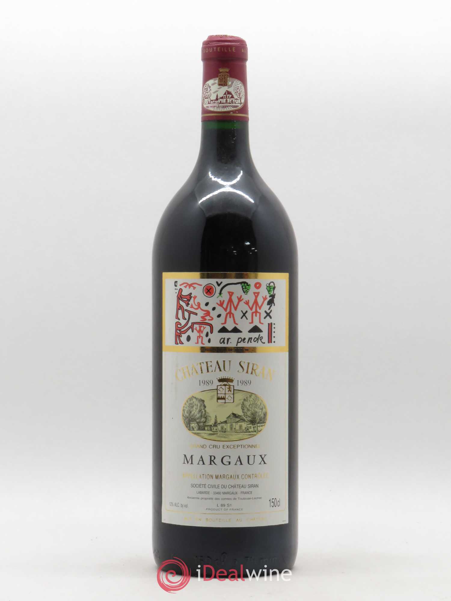 Château Siran 1989 - Lot de 1 magnum - 0