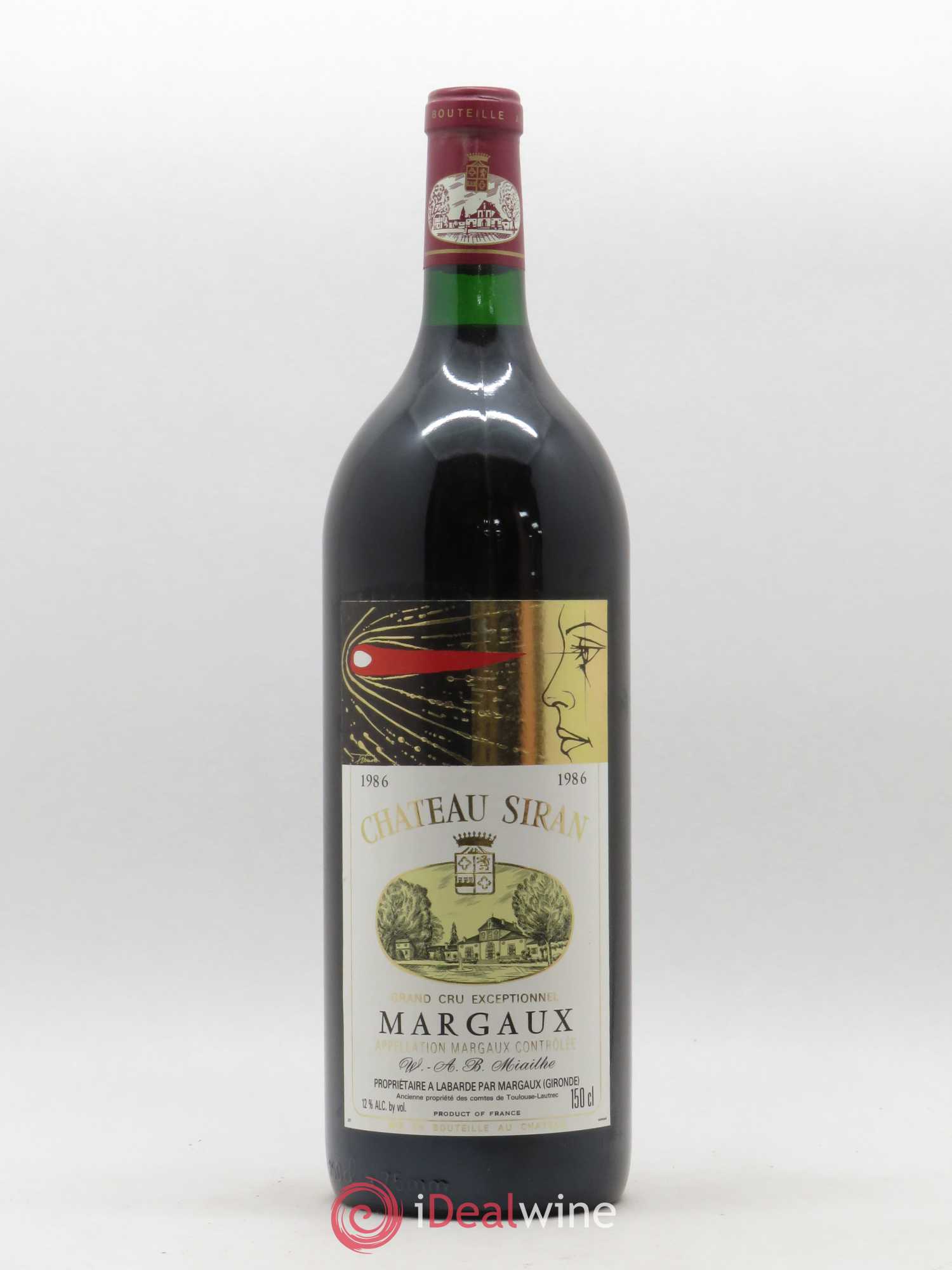 Château Siran 1986 - Lot de 1 magnum - 0