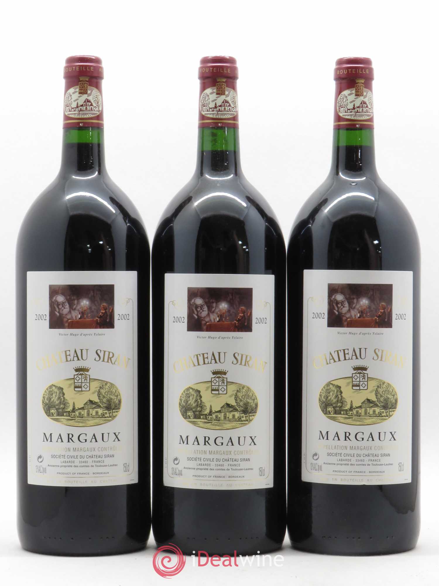 Château Siran 2002 - Lot de 6 magnums - 1
