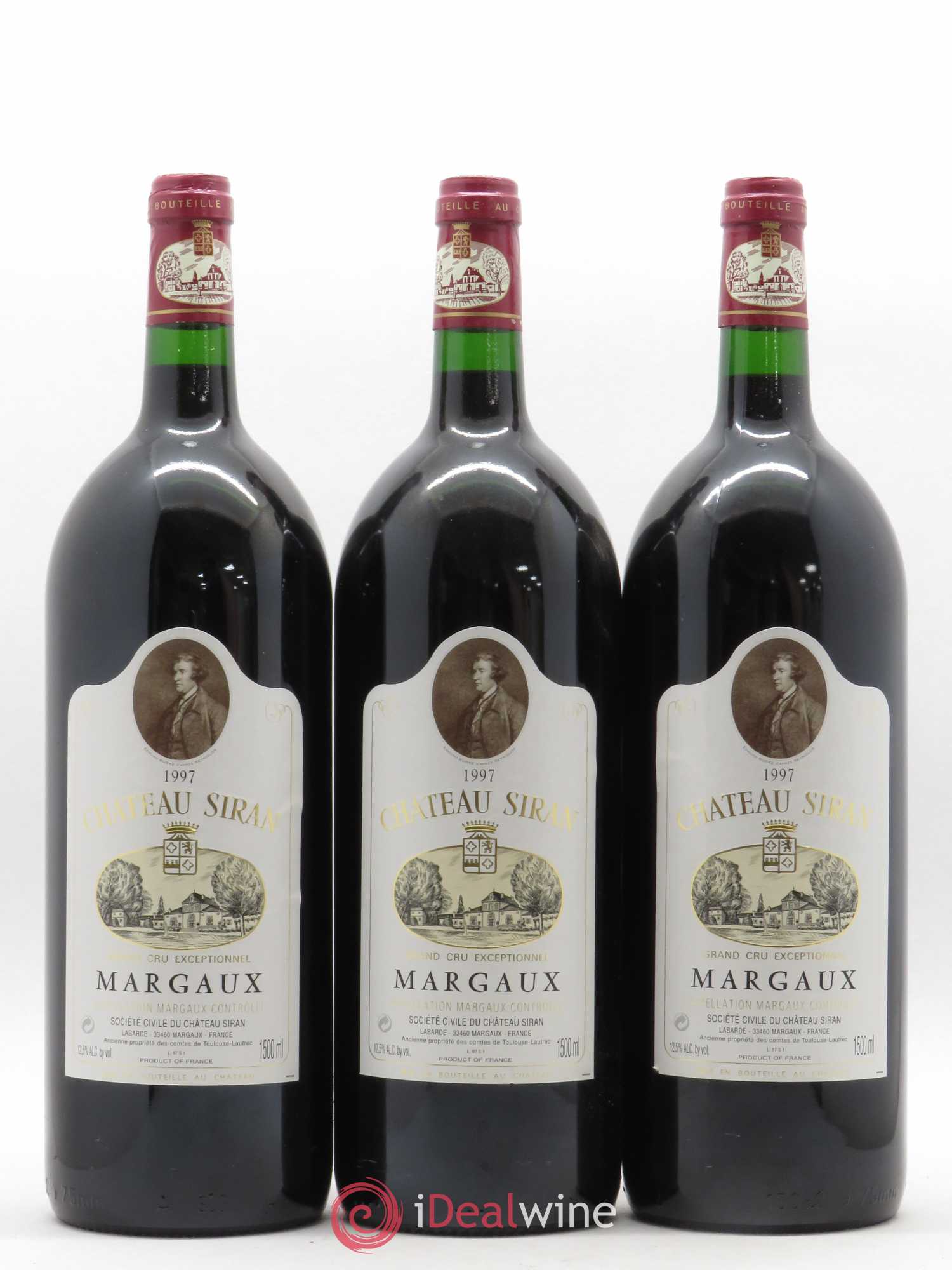Château Siran 1997 - Lot de 6 magnums - 1