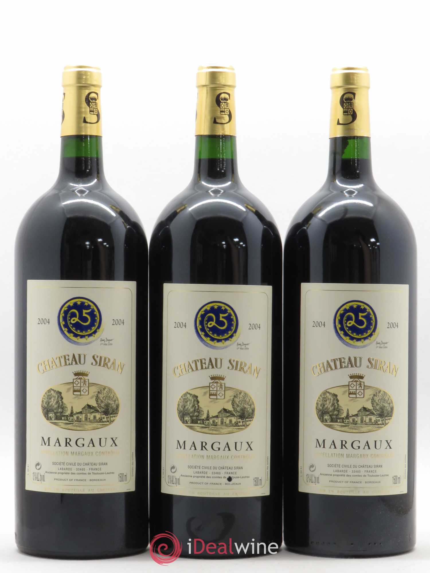 Château Siran 2004 - Lot de 6 magnums - 1