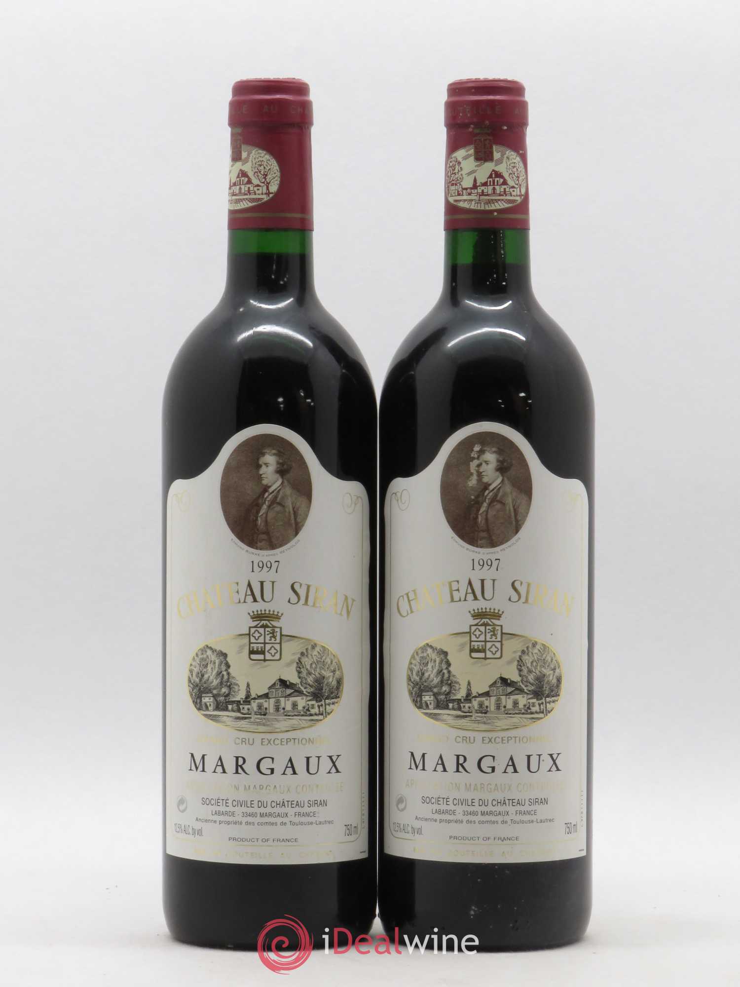 Château Siran 1997 - Lot de 2 bouteilles - 0