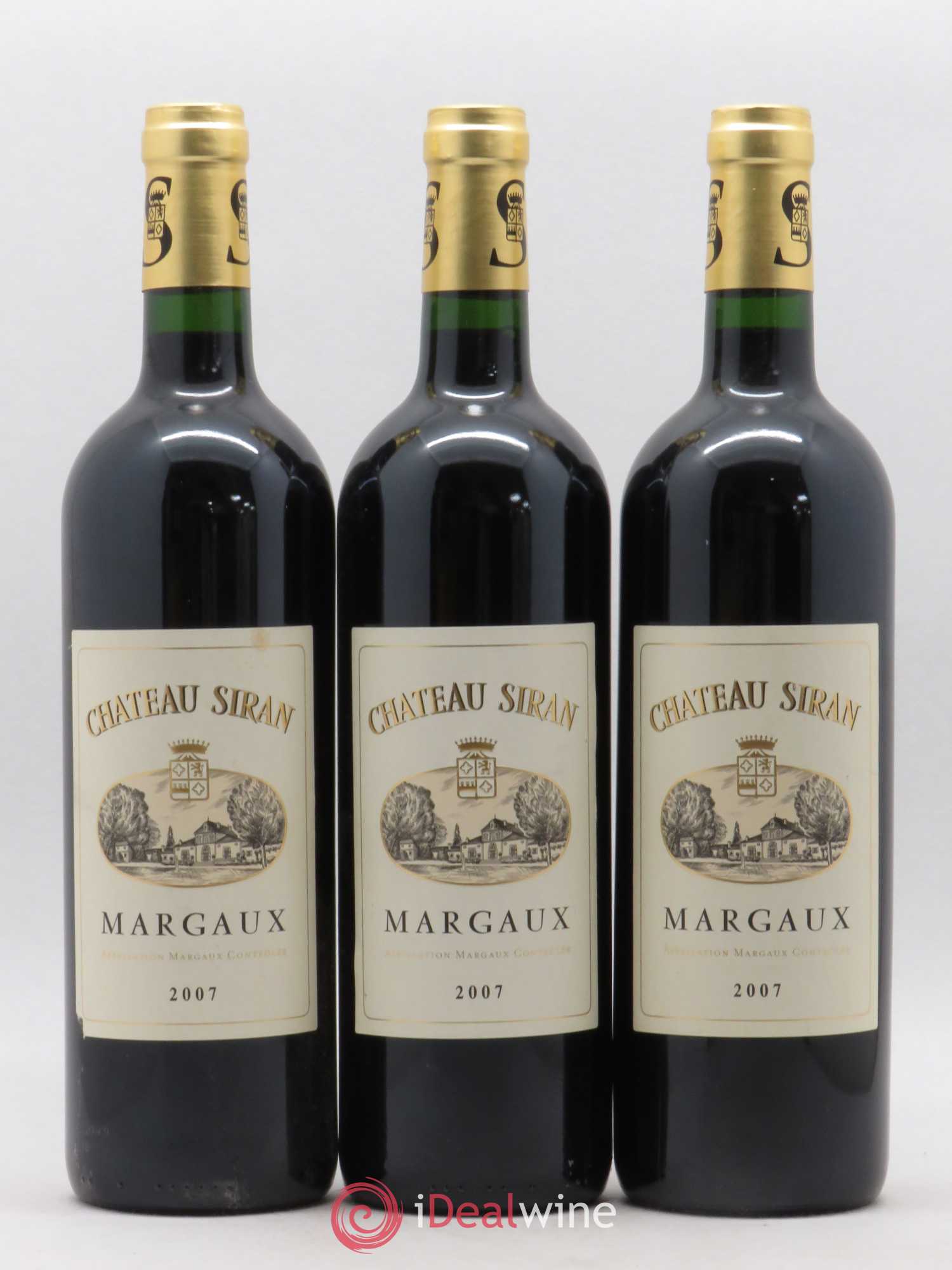 Château Siran 2007 - Lot de 3 bouteilles - 0
