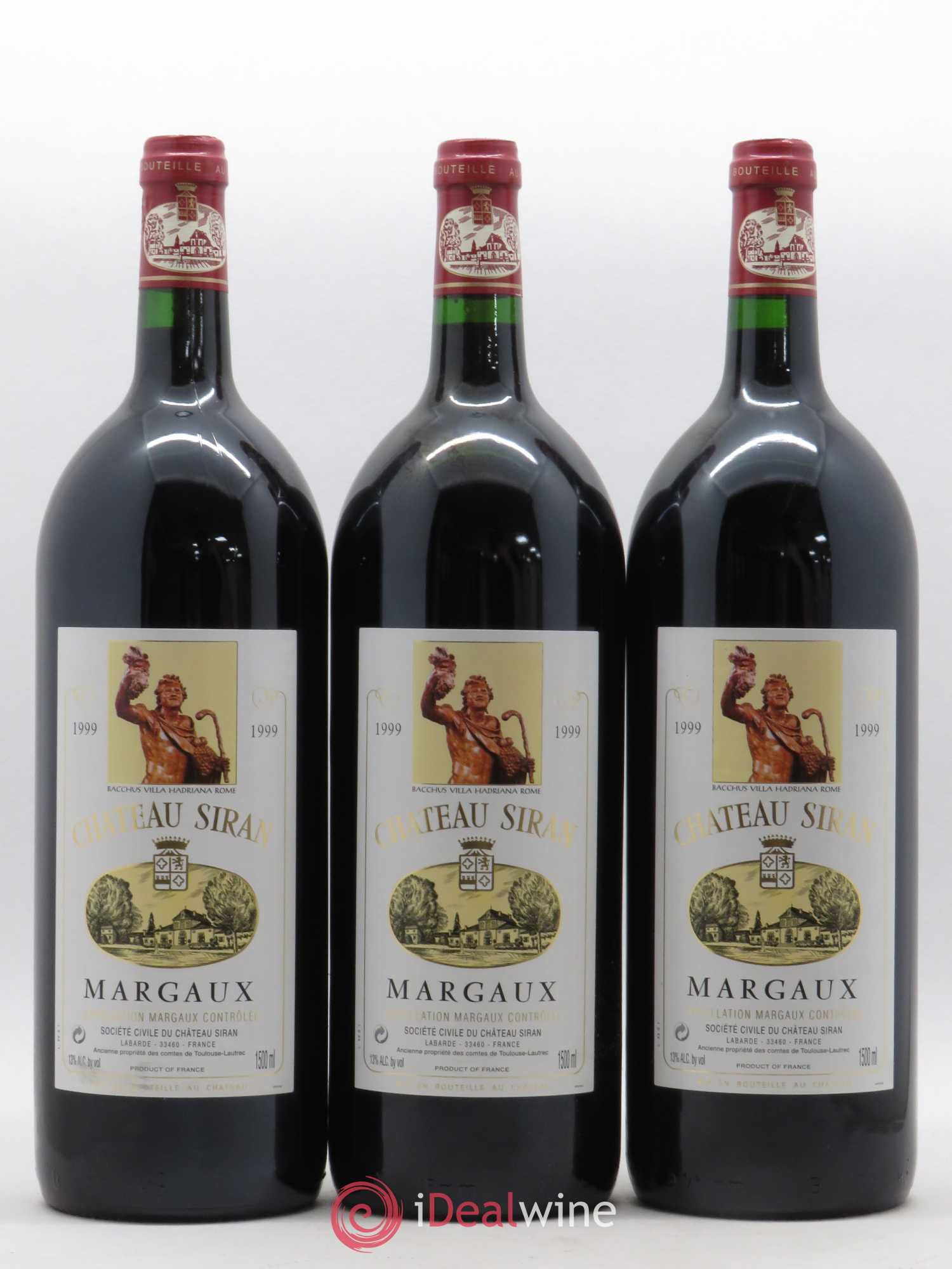 Château Siran 1999 - Lot de 6 magnums - 1