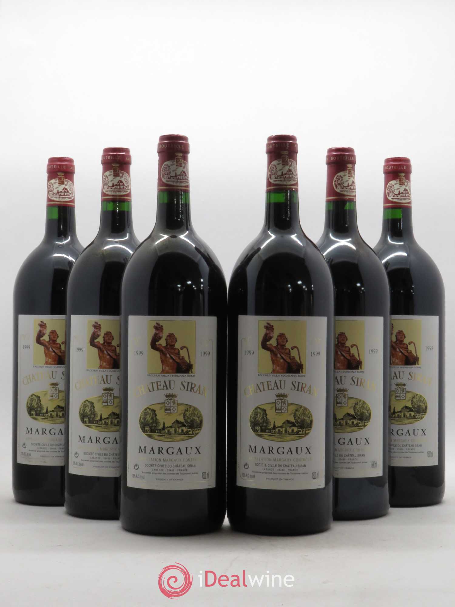 Château Siran 1999 - Lot de 6 magnums - 0