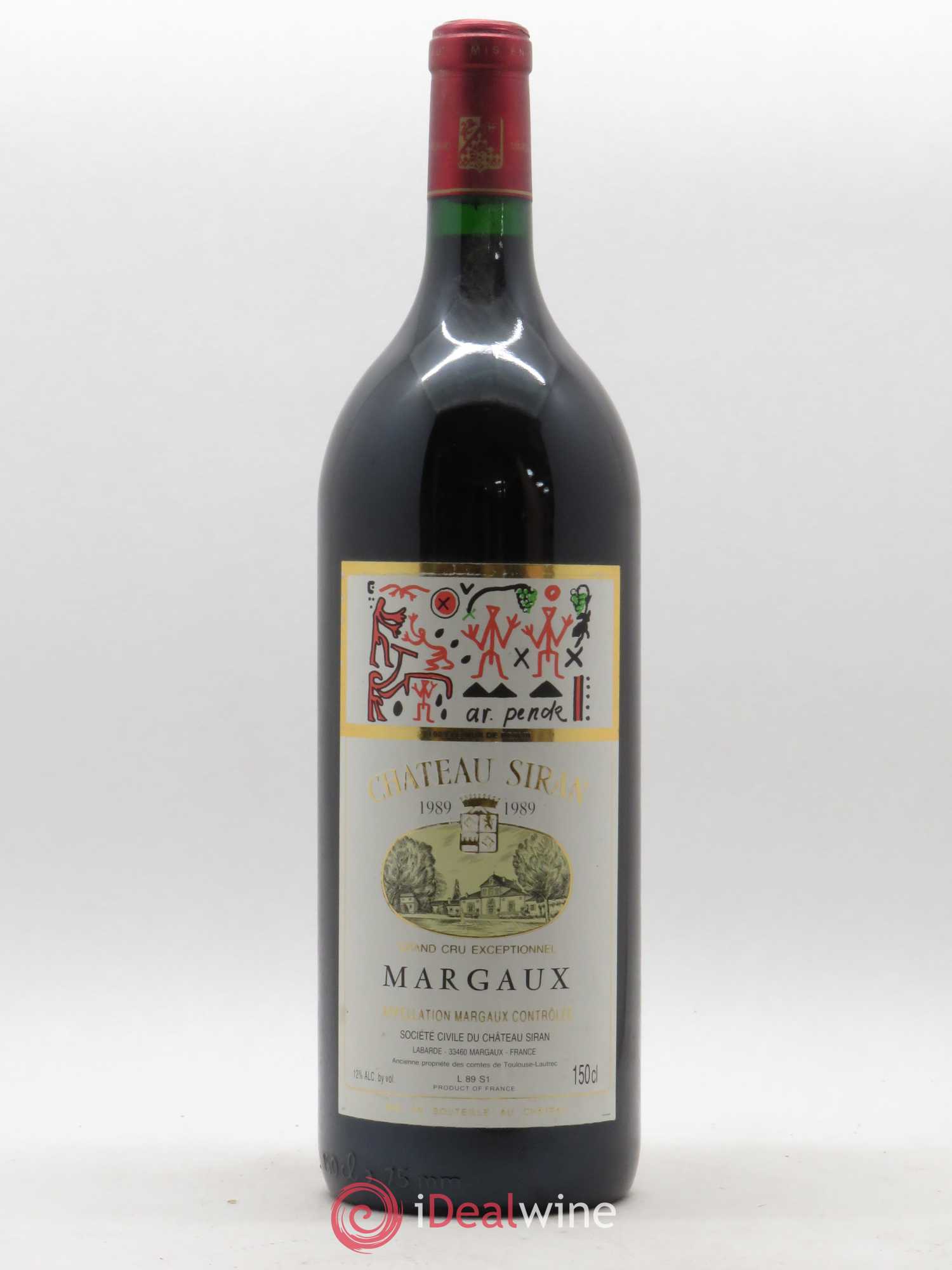Château Siran 1989 - Lot de 1 magnum - 0