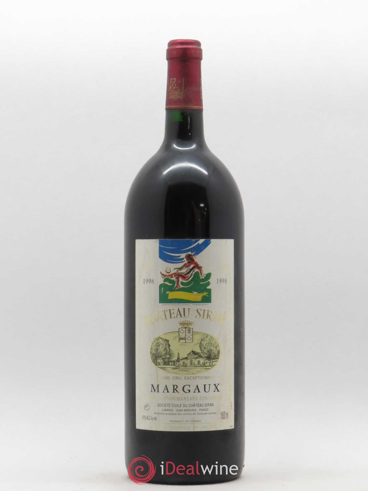 Château Siran 1998 - Lot de 1 magnum - 0