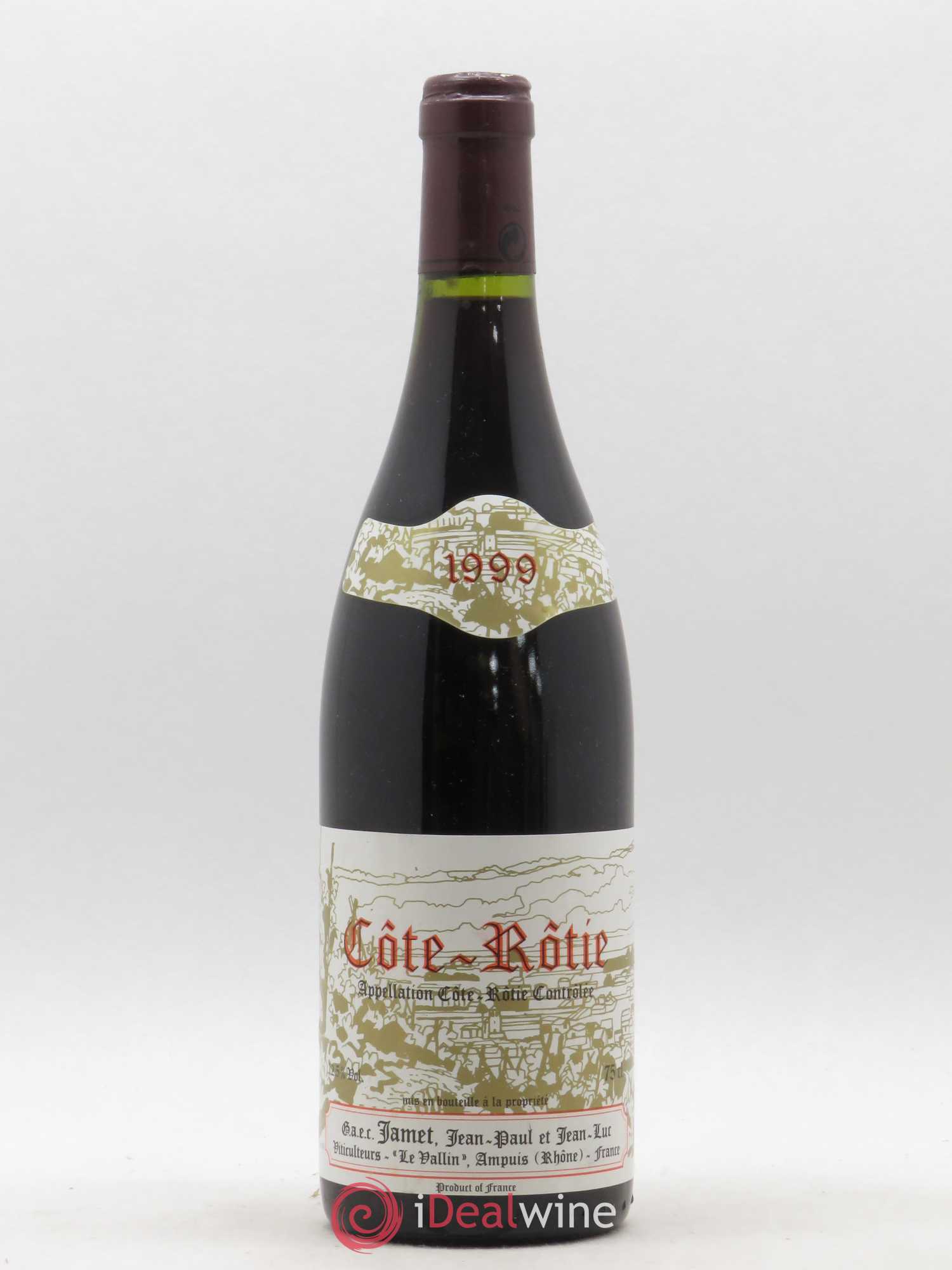 Côte-Rôtie Jamet (Domaine) 1999 - Lot de 1 bouteille - 0