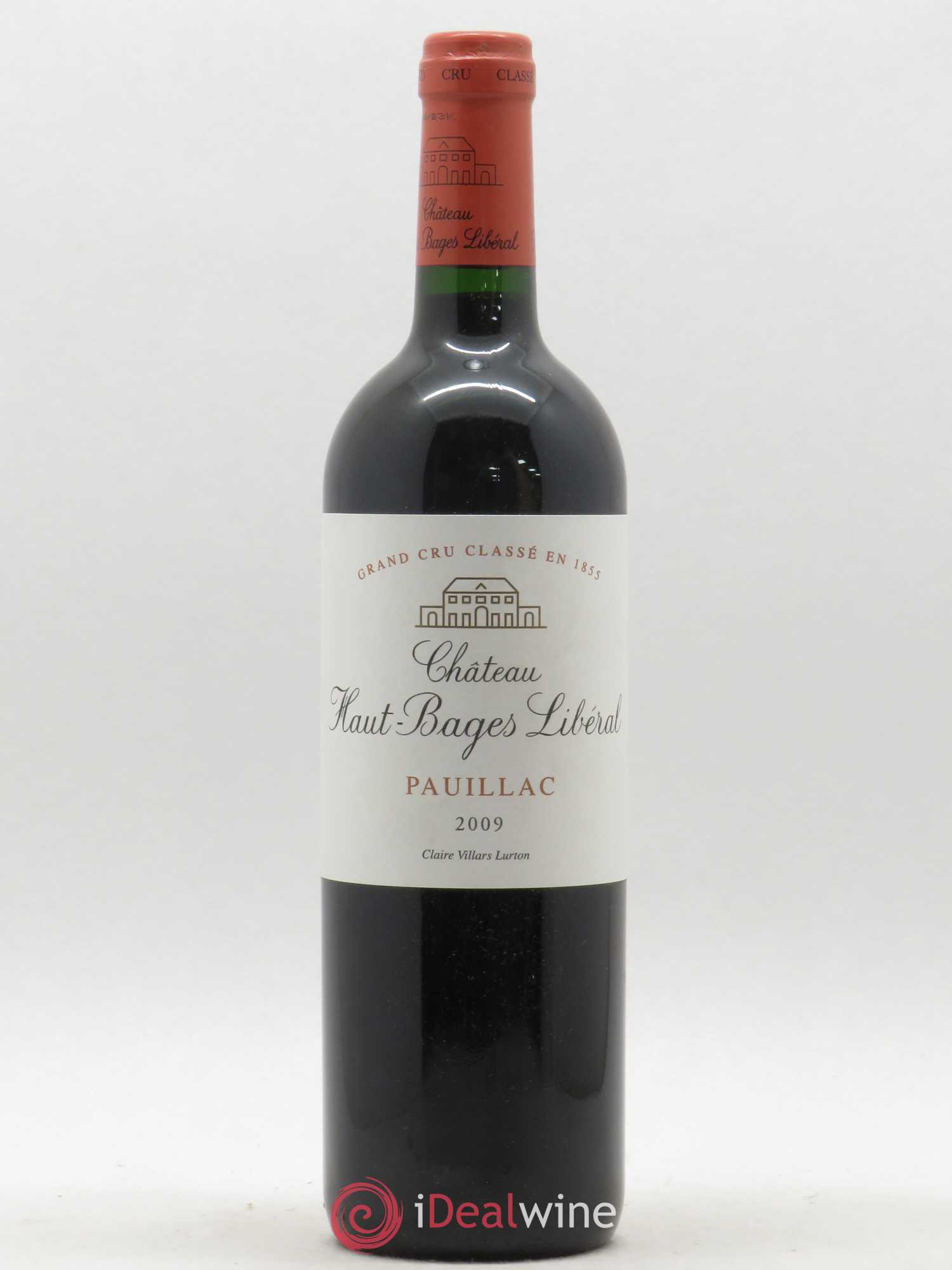 Château Haut Bages Libéral 5ème Grand Cru Classé 2009 - Lot de 1 bouteille - 0