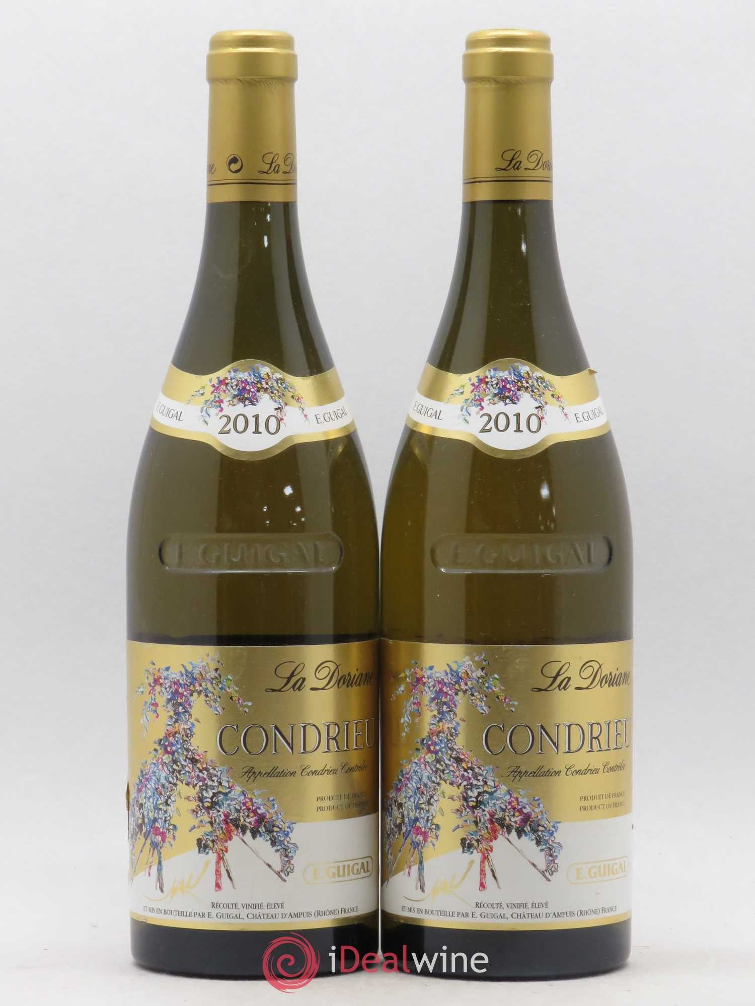 Condrieu La Doriane Guigal 2010 - Lot de 2 bouteilles - 0