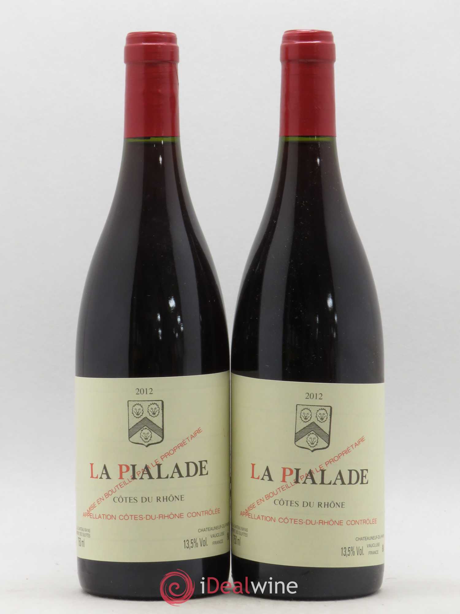 Côtes-du-Rhône La Pialade Emmanuel Reynaud 2012 - Lot de 2 bouteilles - 0