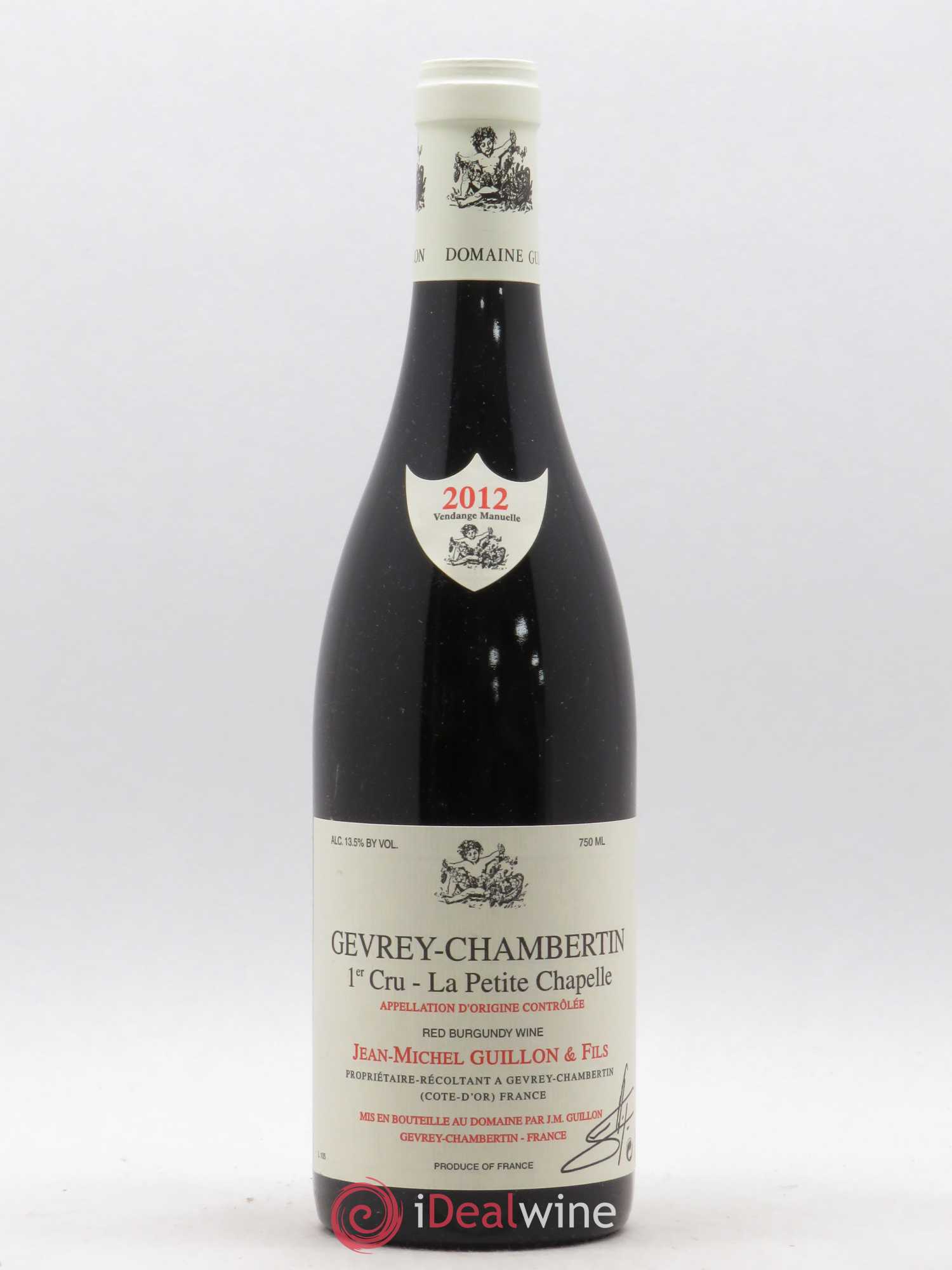 Gevrey-Chambertin 1er Cru La Petite Chapelle Guillon 2012 - Posten von 1 Flasche - 0