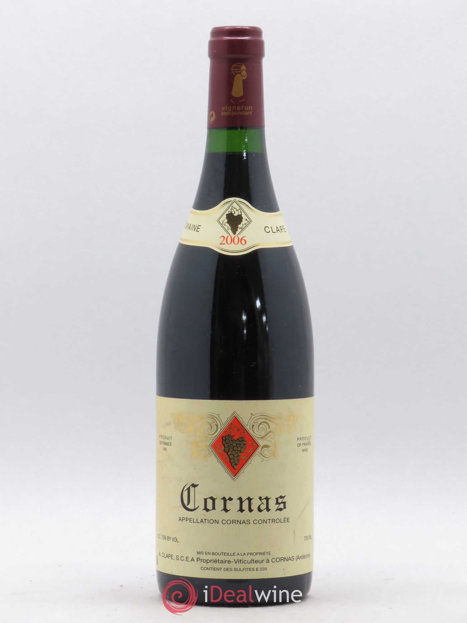 Cornas Auguste Clape 2006 - Lot de 1 bouteille - 0