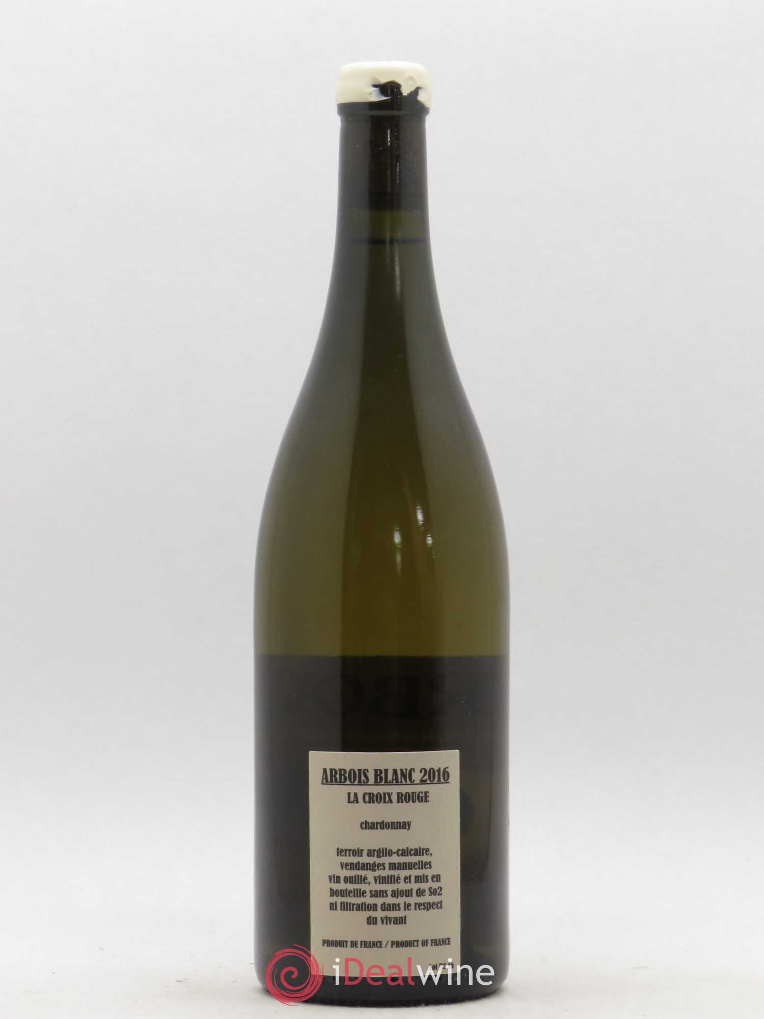 Arbois Chardonnay La Croix Rouge Adeline Houillon & Renaud Bruyère 2016 - Lot de 1 bouteille - 1