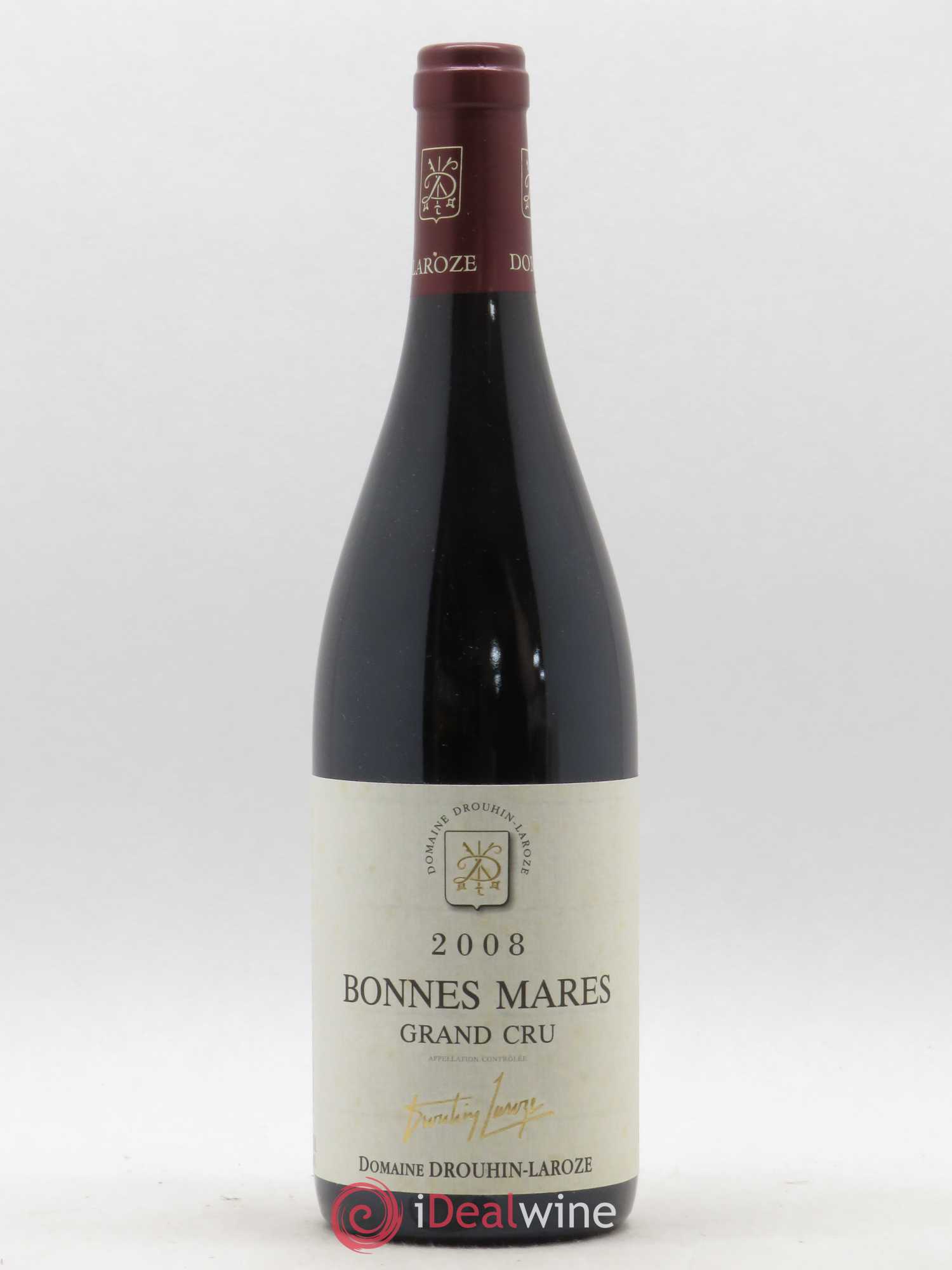 Bonnes-Mares Grand Cru Domaine Drouhin-Laroze 2008 - Lot de 1 bouteille - 0