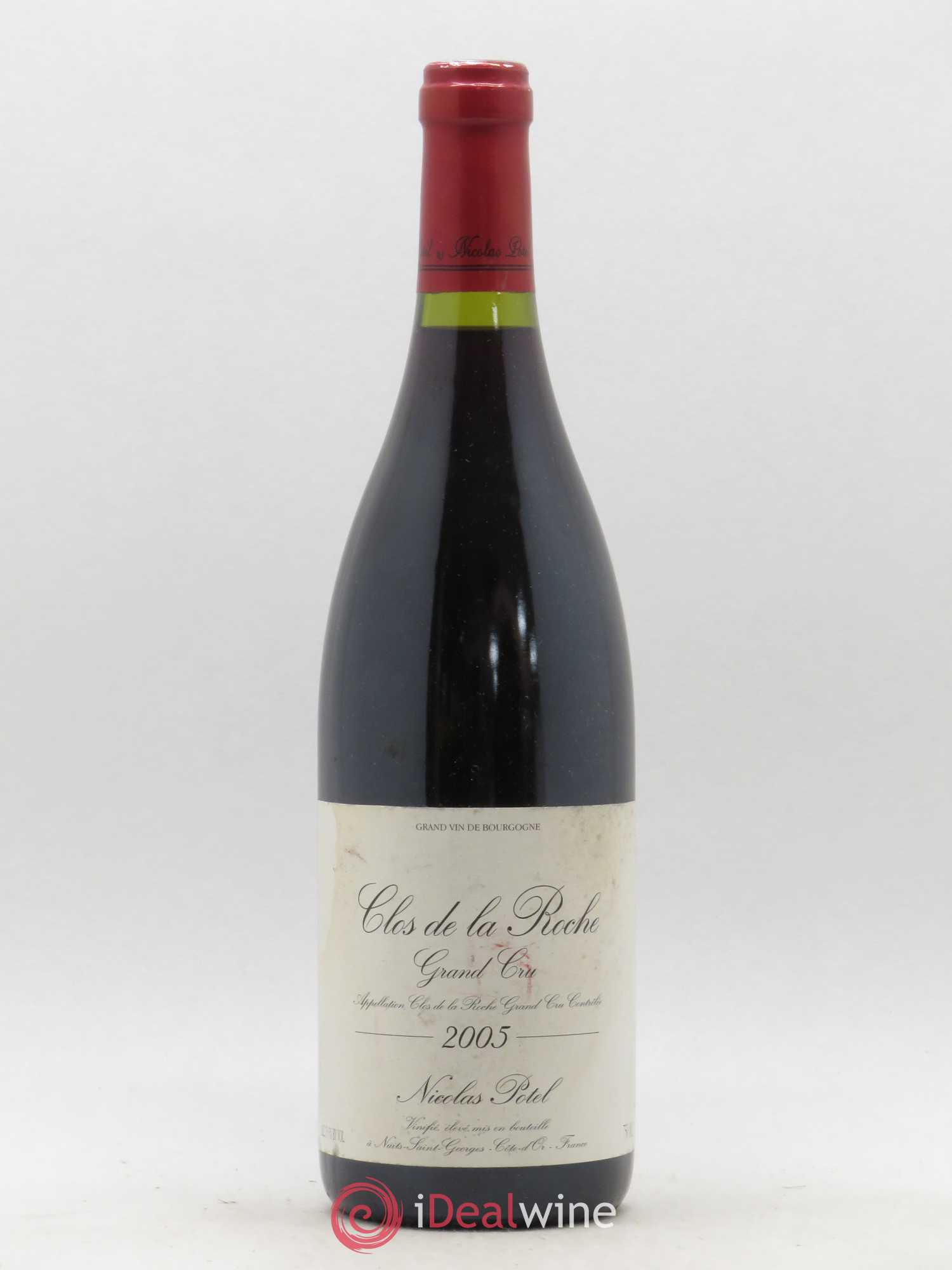 Clos de la Roche Grand Cru Nicolas Potel 2005 - Lot de 1 bouteille - 0