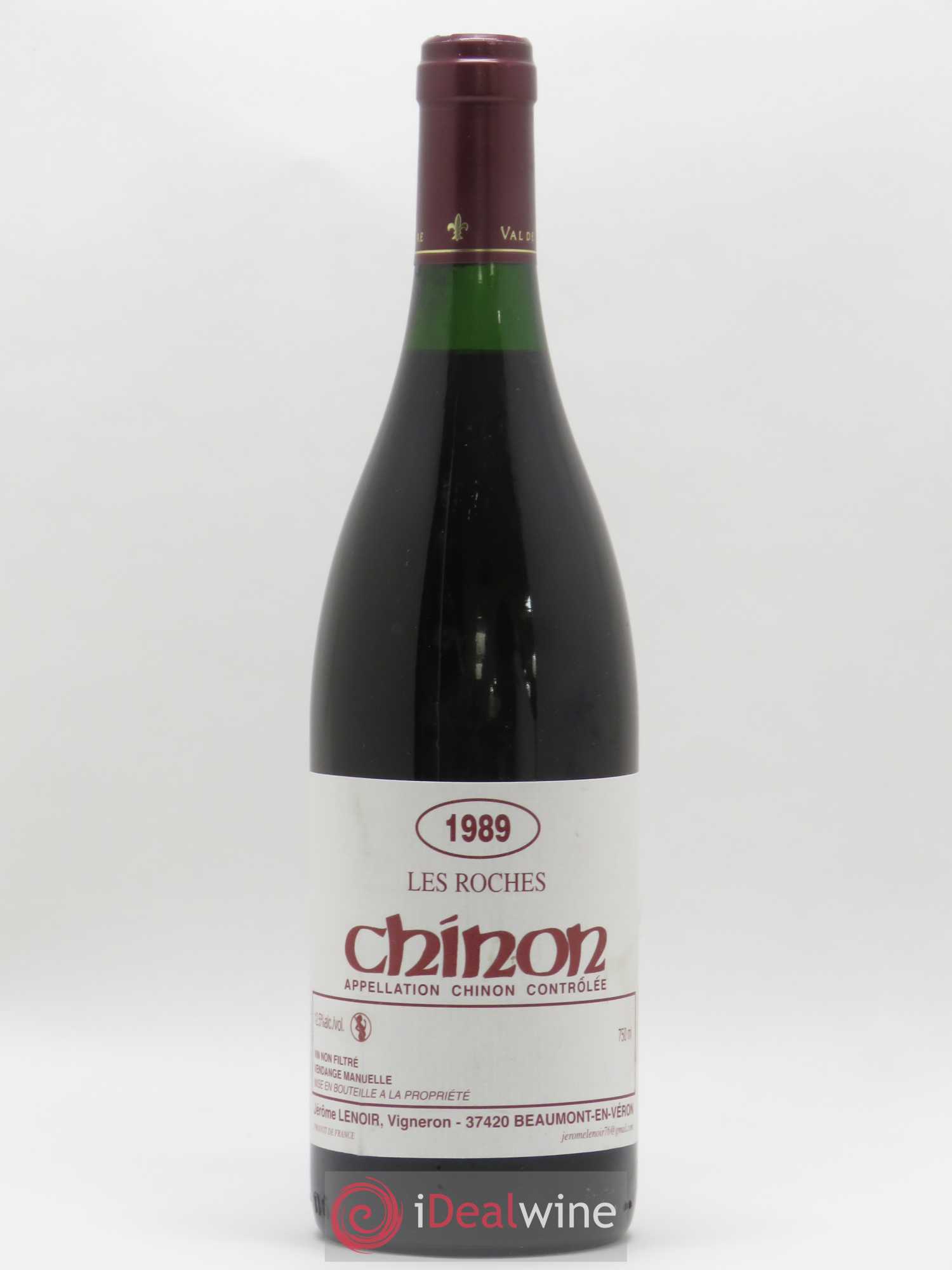 Chinon Les Roches Lenoir (Domaine) 1989 - Lot de 1 bouteille - 0