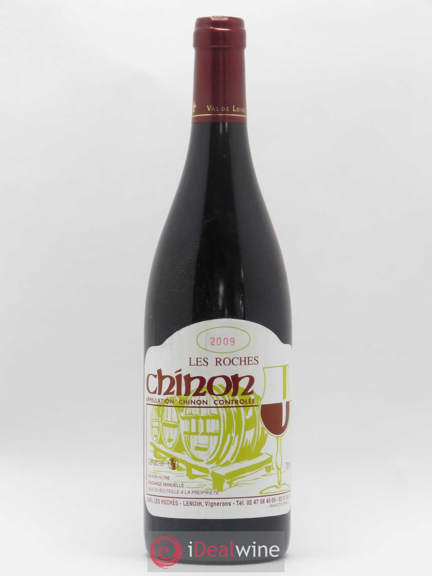 Chinon Les Roches Lenoir (Domaine) 2009 - Lot de 1 bouteille - 0