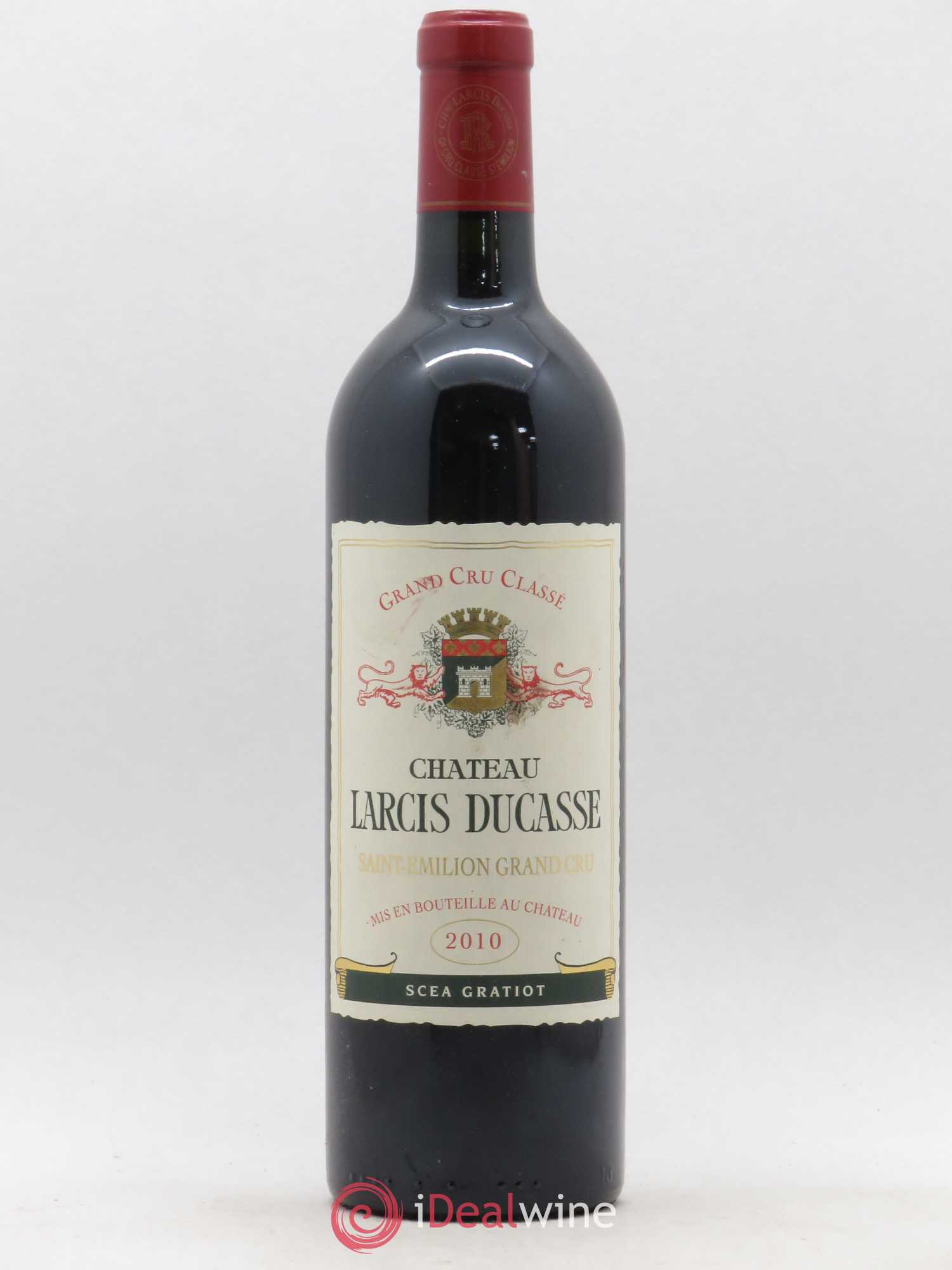 Château Larcis Ducasse 1er Grand Cru Classé B 2010 - Lot de 1 bouteille - 0