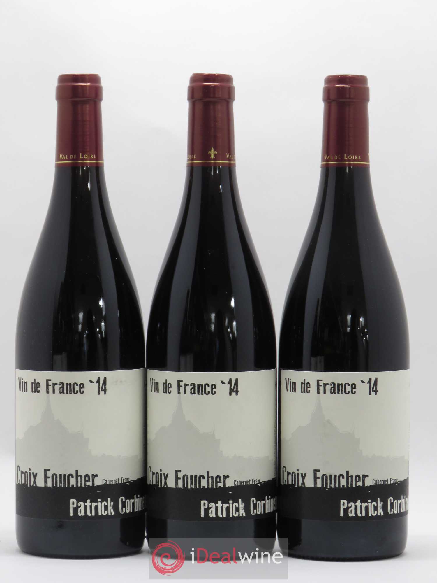 Vin de France Croix Foucher Patrick Corbineau 2014 - Posten von 6 Flaschen - 1