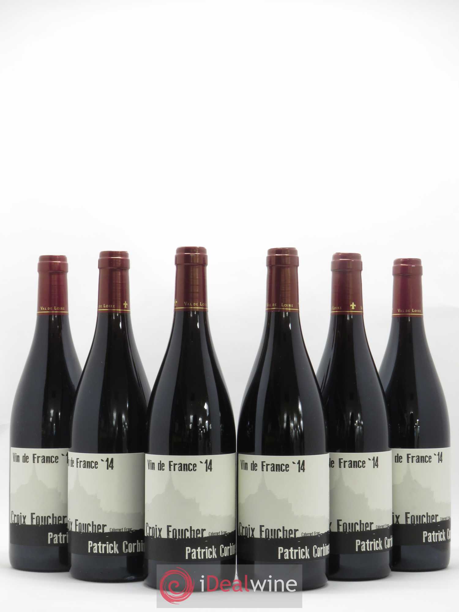 Vin de France Croix Foucher Patrick Corbineau 2014 - Posten von 6 Flaschen - 0