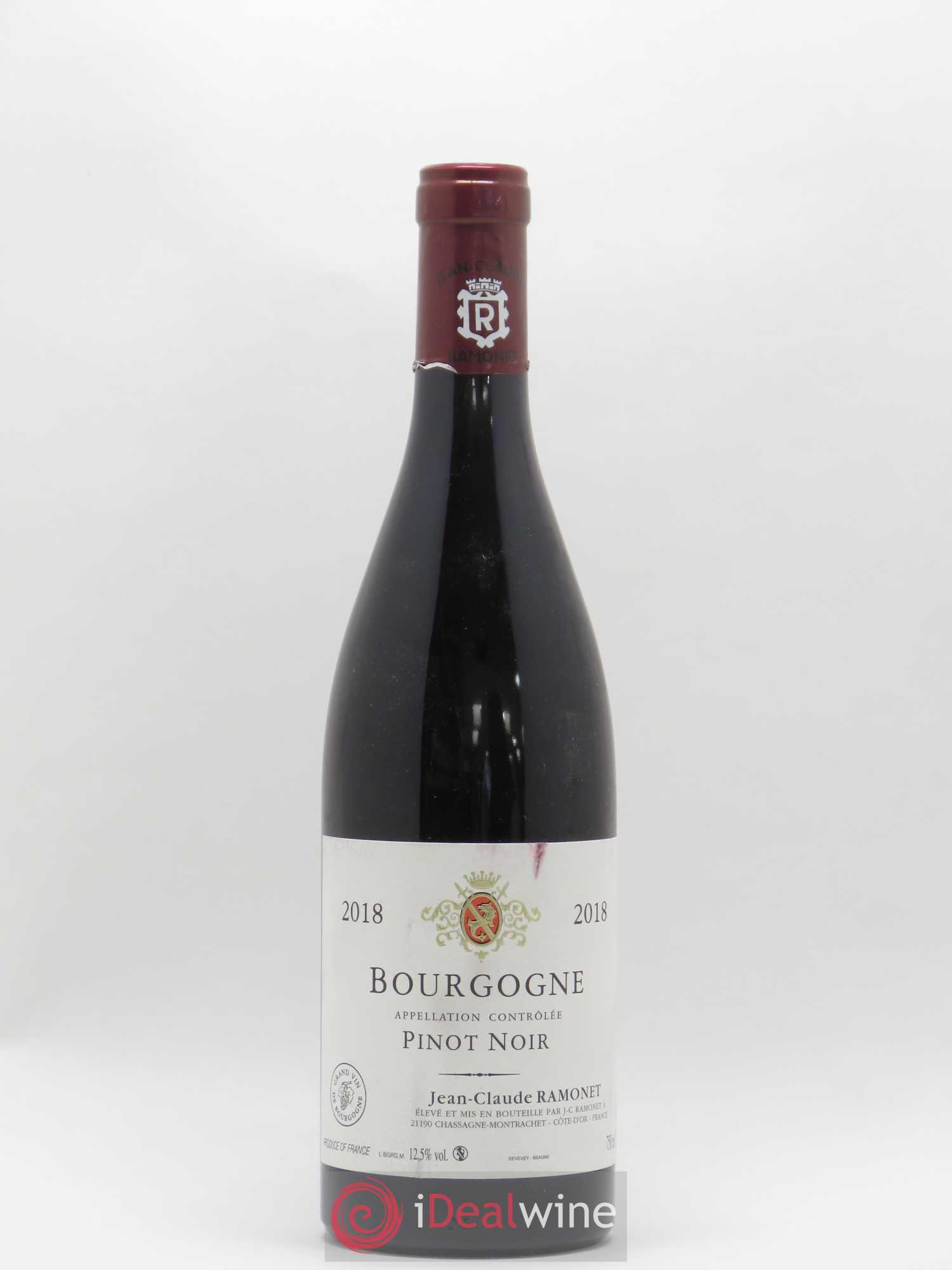 Bourgogne Pinot Noir Ramonet (Domaine) 2018 - Lot de 1 bouteille - 0