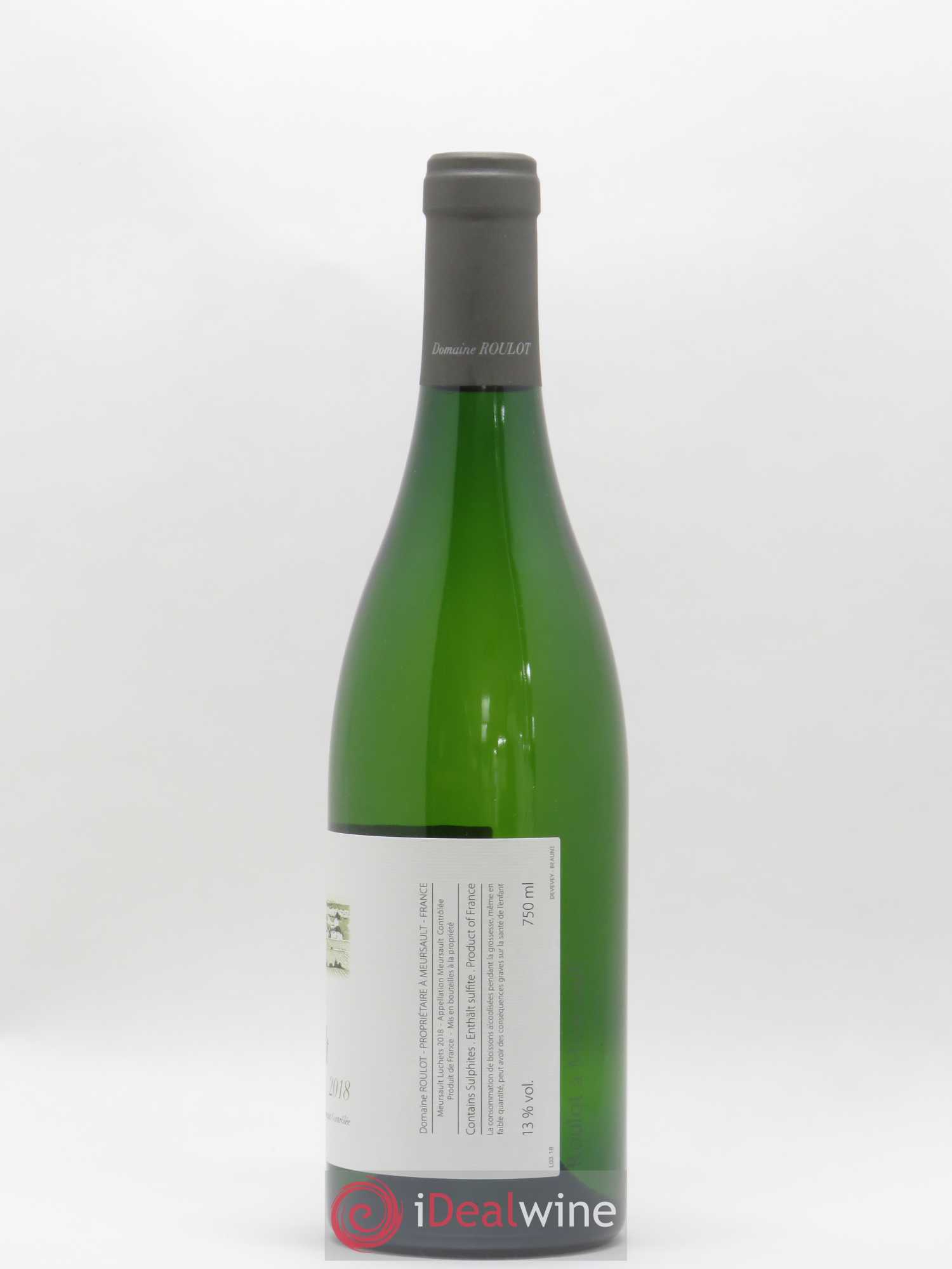 Meursault Luchets Roulot (Domaine) 2018 - Lot de 1 bouteille - 1