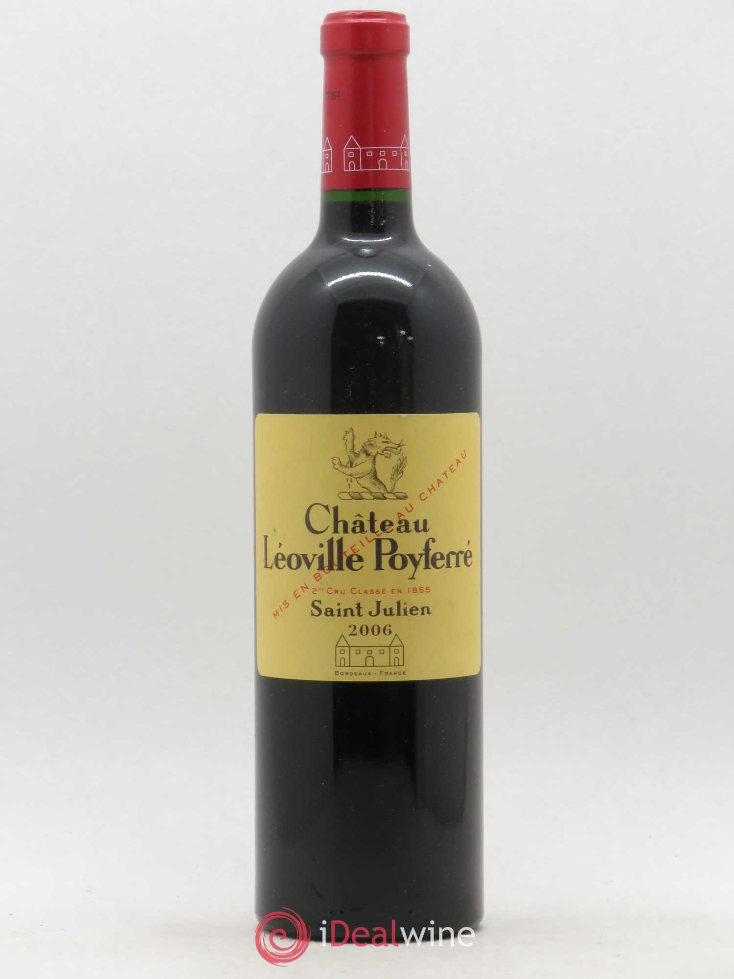 Château Léoville Poyferré 2ème Grand Cru Classé 2006 - Lot de 1 bouteille - 0
