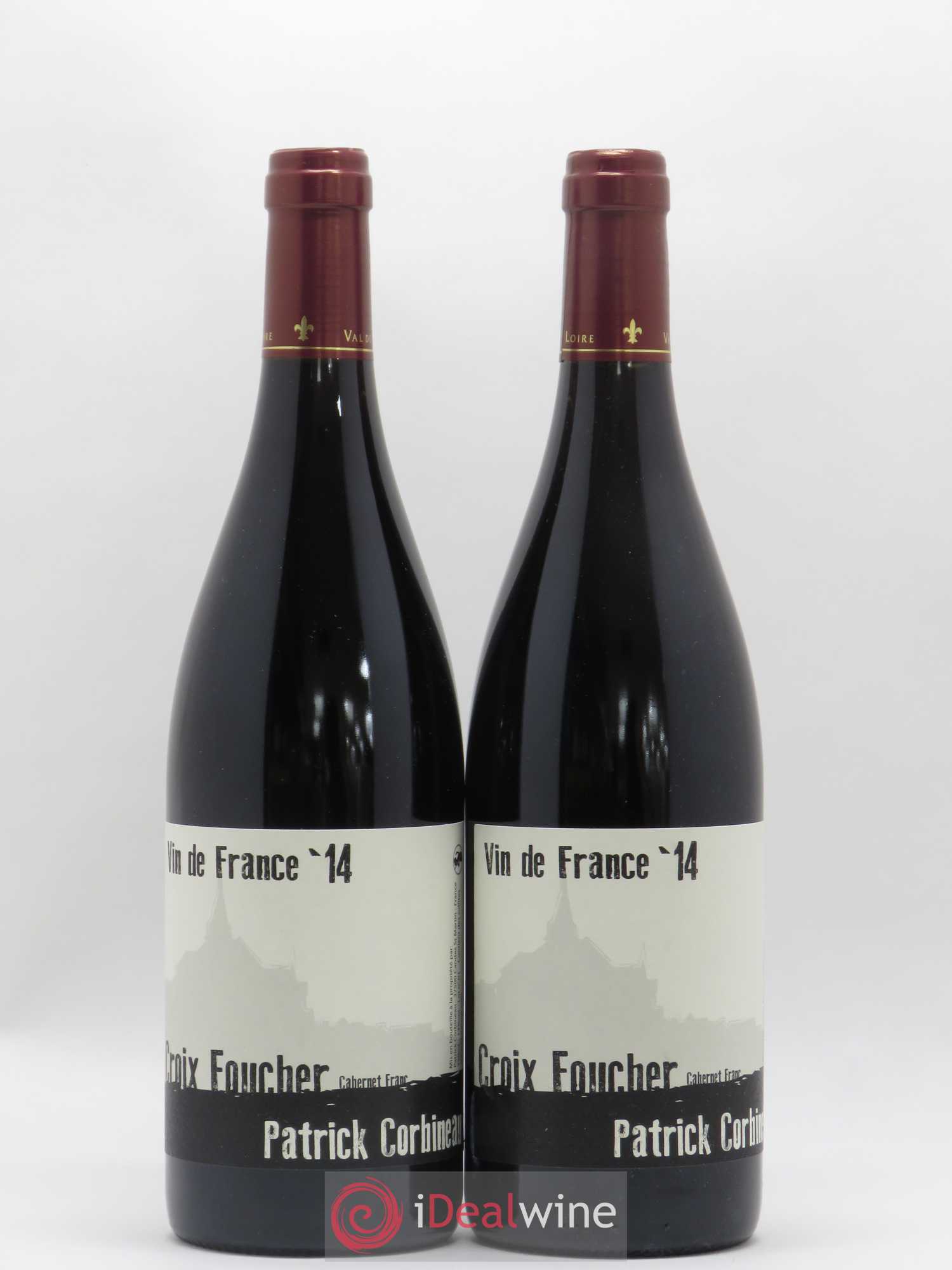 Vin de France Croix Foucher Patrick Corbineau 2014 - Posten von 2 Flaschen - 0