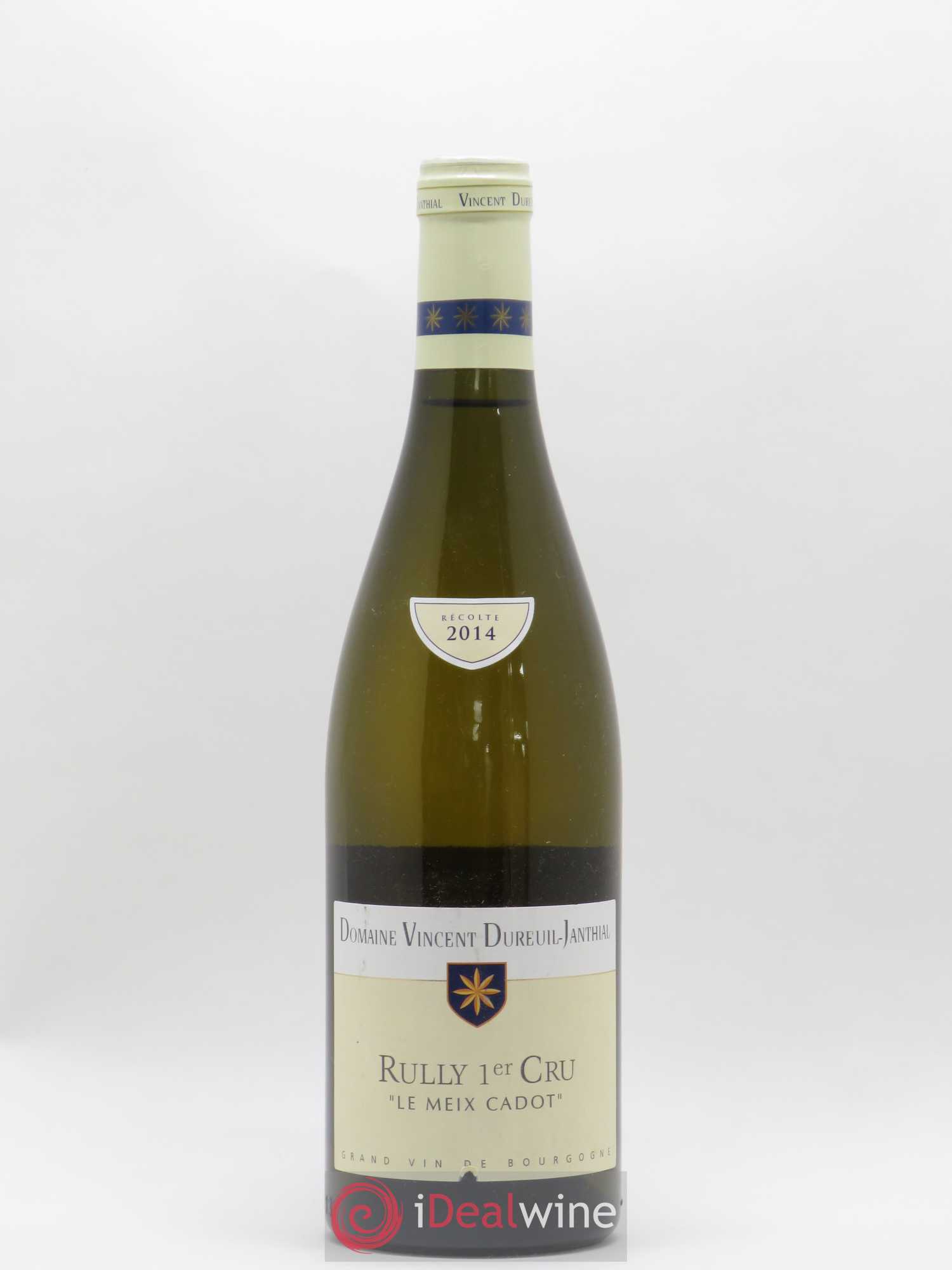 Rully 1er Cru Le Meix Cadot Vincent Dureuil-Janthial 2014 - Lot de 1 bouteille - 0