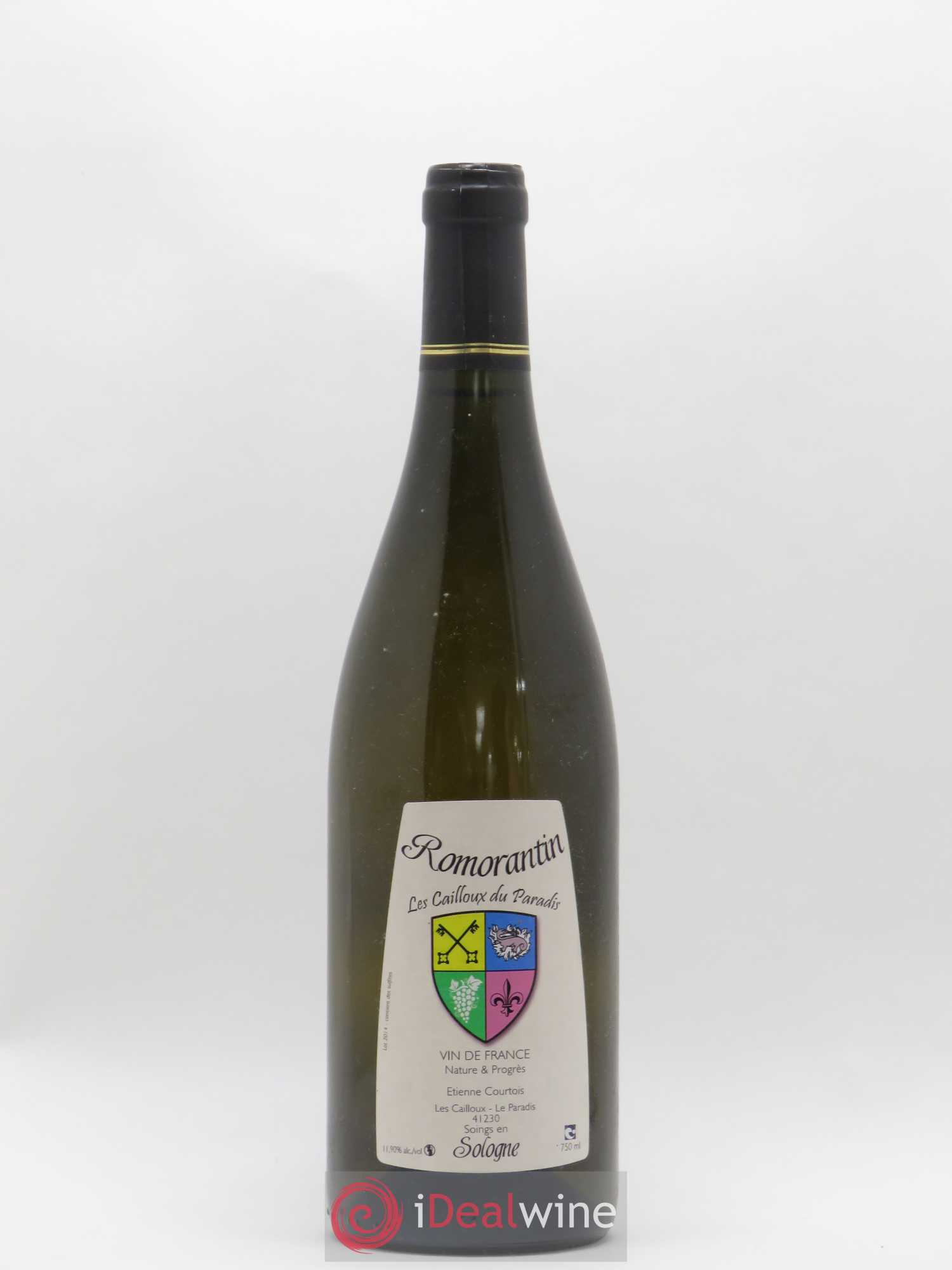 Vin de France Romorantin Etienne Courtois Les Cailloux du Paradis 2014 - Posten von 1 Flasche - 0