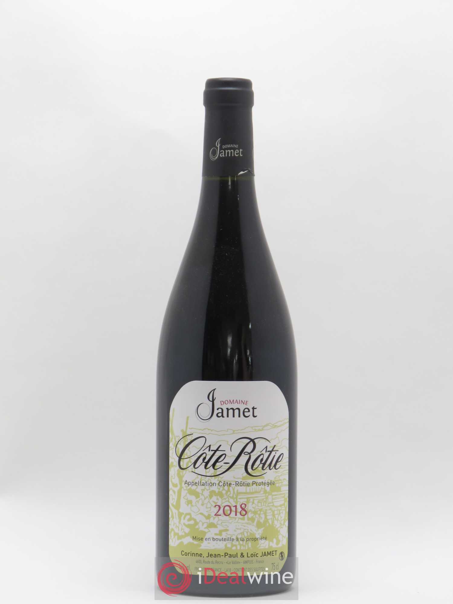 Côte-Rôtie Jamet (Domaine) 2018 - Lot de 1 bouteille - 0