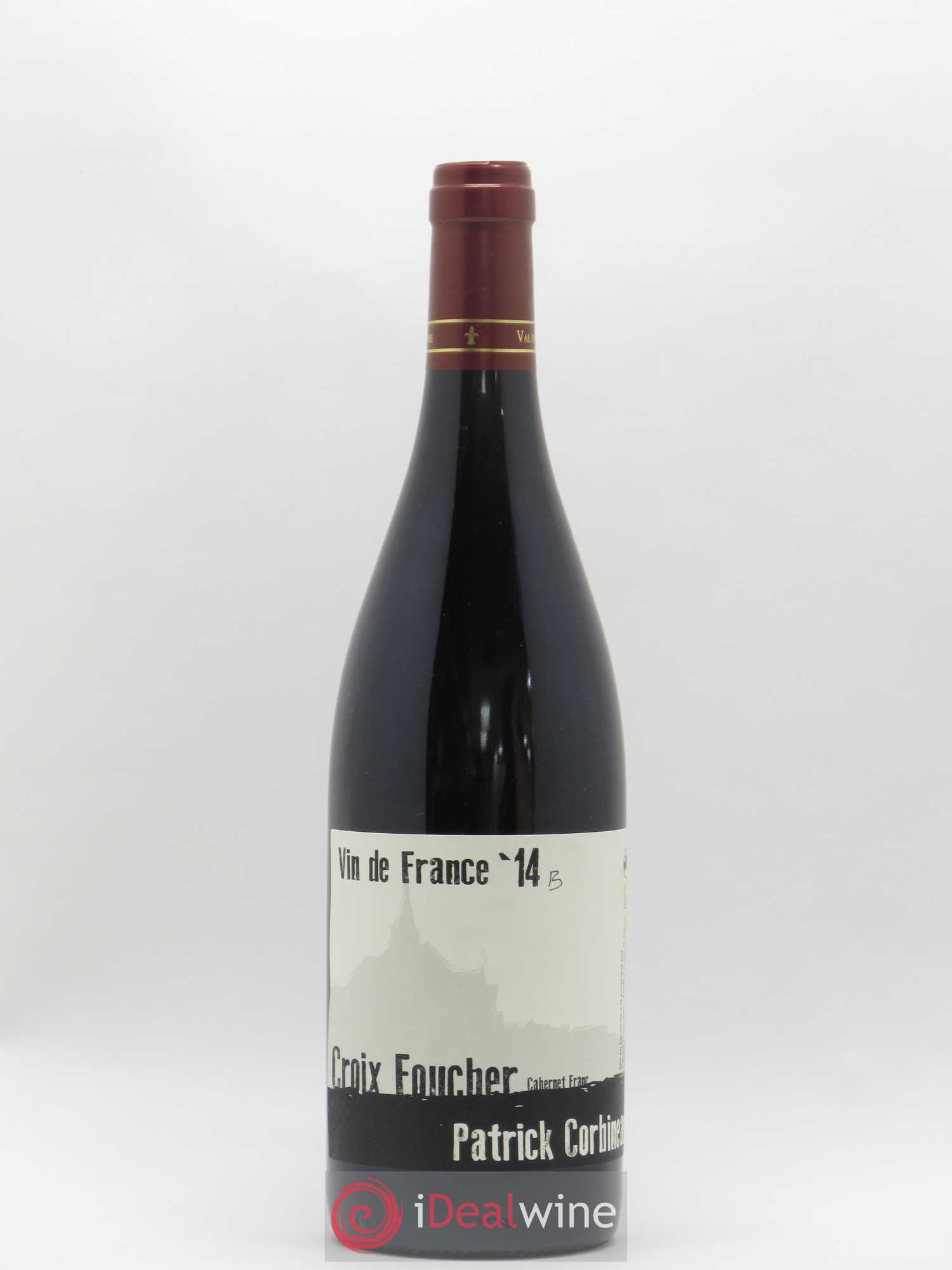 Vin de France Croix Foucher Cuvée B Patrick Corbineau 2014 - Posten von 1 Flasche - 0