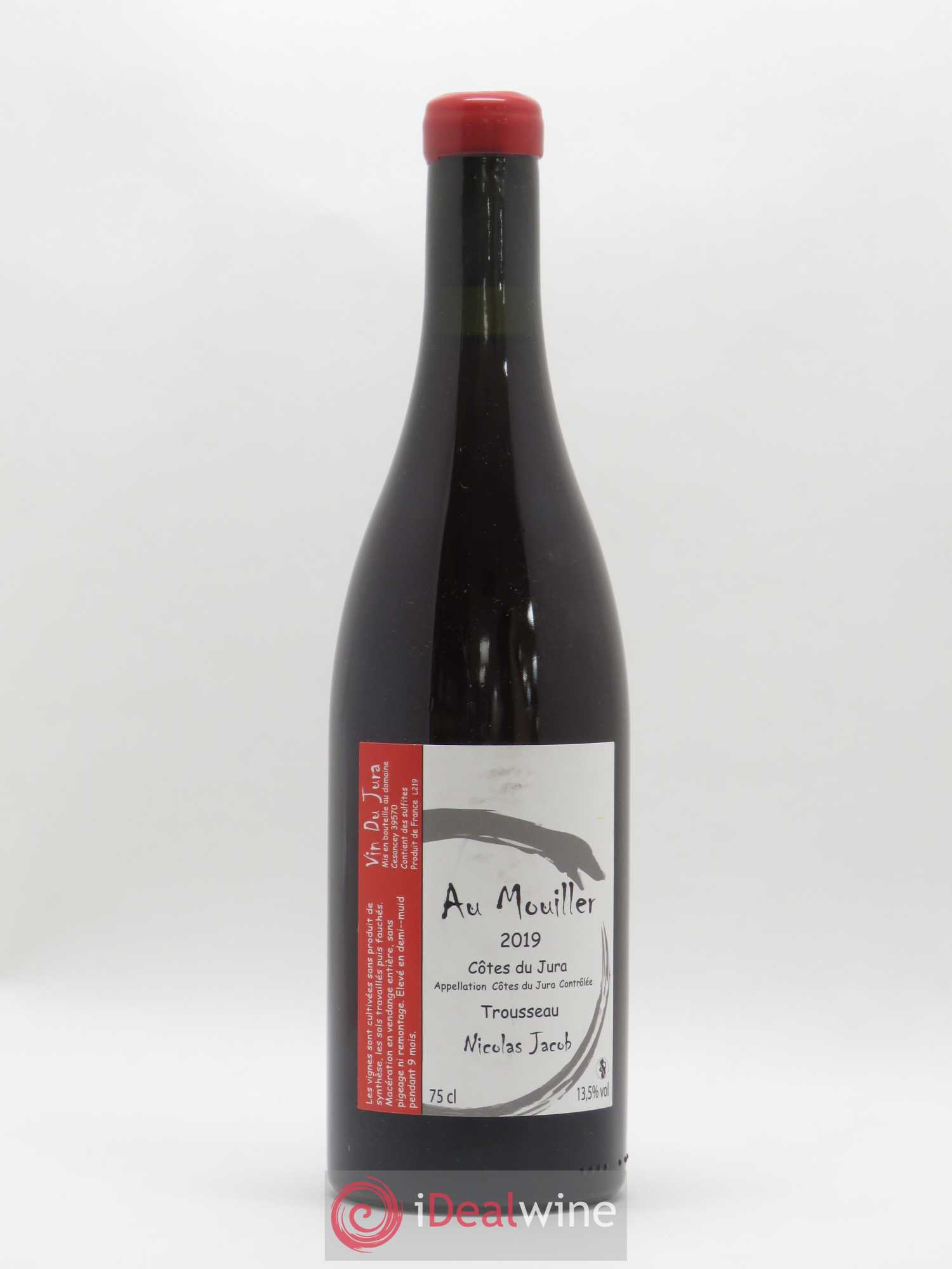 Côtes du Jura Trousseau Au Mouiller Nicolas Jacob 2019 - Lot de 1 bouteille - 0