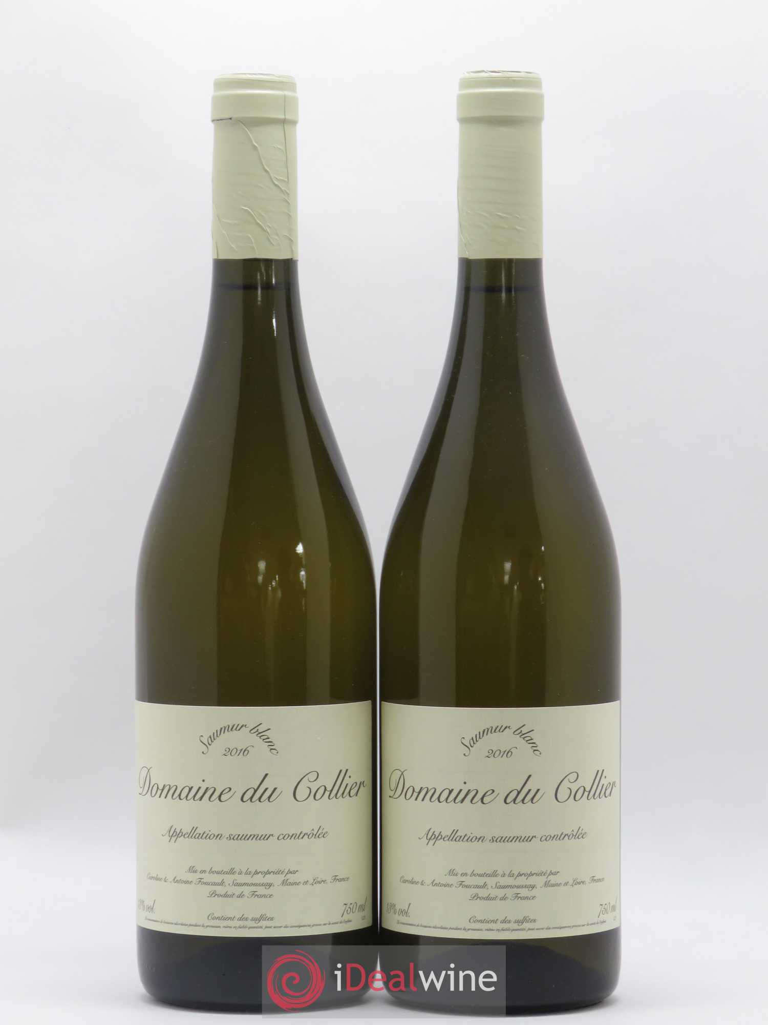 Saumur Domaine du Collier 2016 - Lot de 2 bouteilles - 0