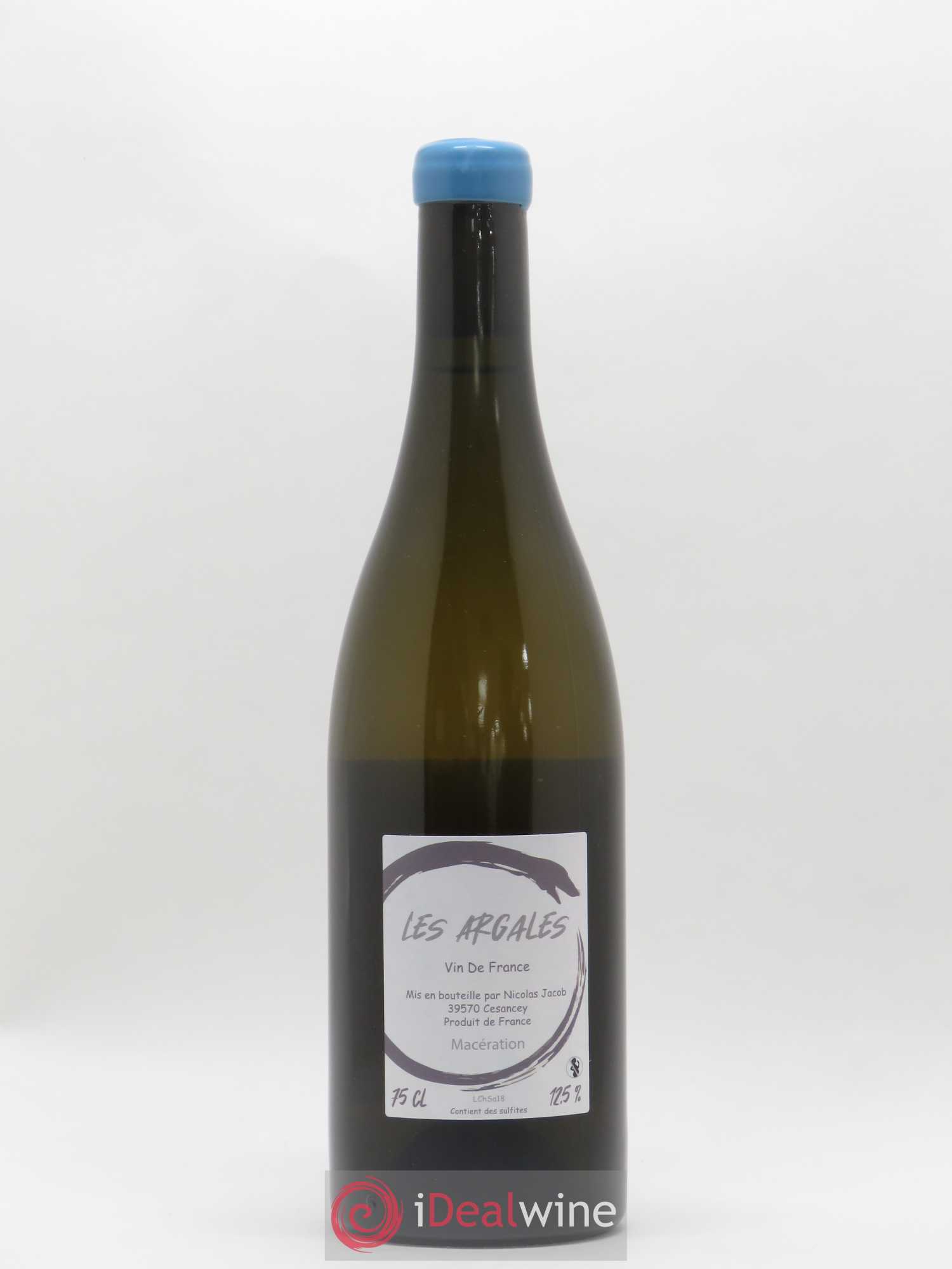 Vin de France Les Argales Nicolas Jacob 2018 - Lot de 1 bouteille - 1