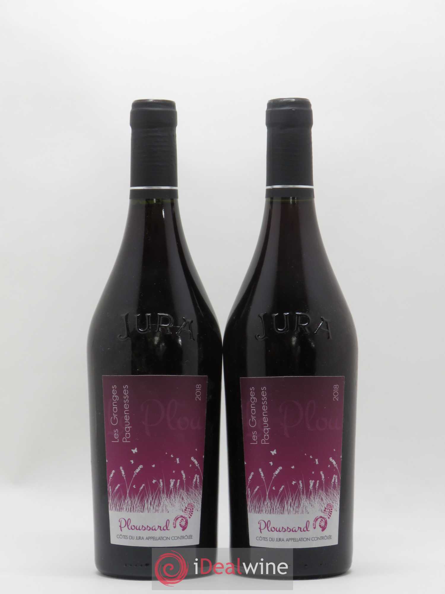 Côtes du Jura Ploussard Les Granges Paquenesses Le Plou 2018 - Lot de 2 bouteilles - 0