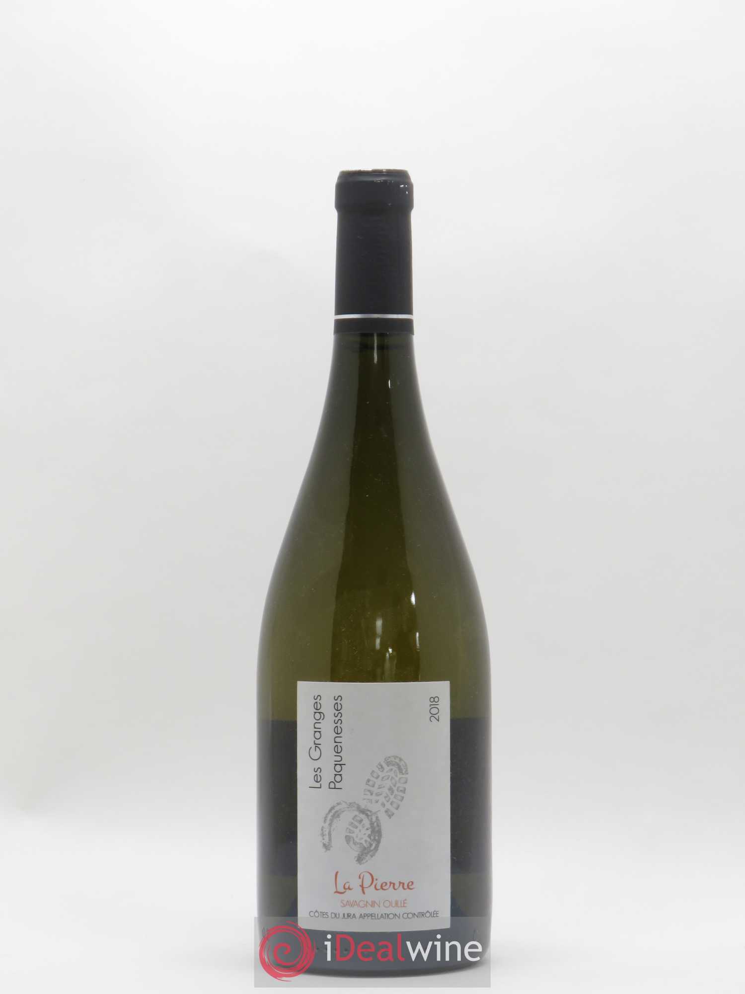 Côtes du Jura Savagnin La Pierre Les Granges Paquenesses 2018 - Lot de 1 bouteille - 0