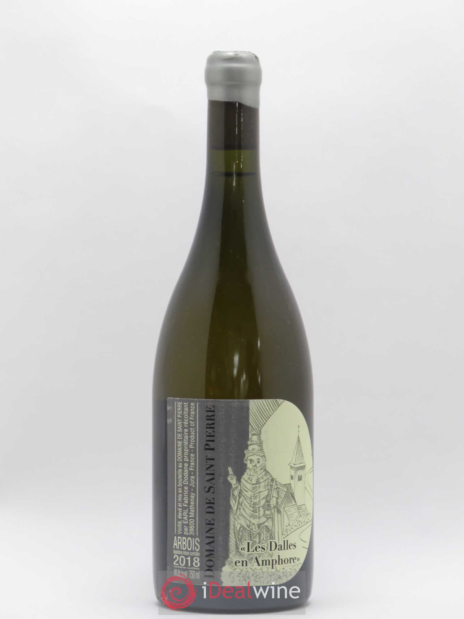 Arbois Savagnin Les Dalles Amphore Fabrice Dodanne Domaine de St Pierre 2018 - Lot de 1 bouteille - 0