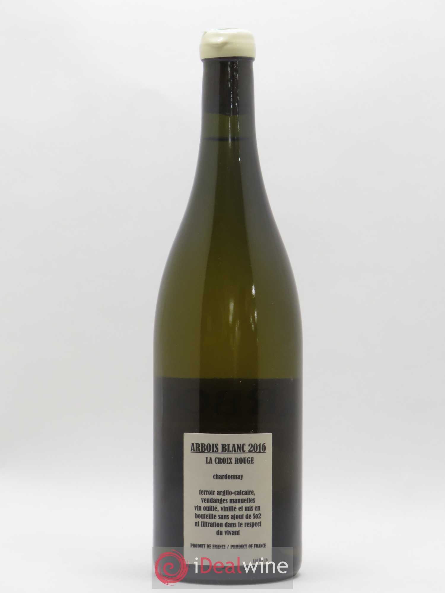 Arbois Chardonnay La Croix Rouge Adeline Houillon & Renaud Bruyère 2016 - Posten von 1 Flasche - 1