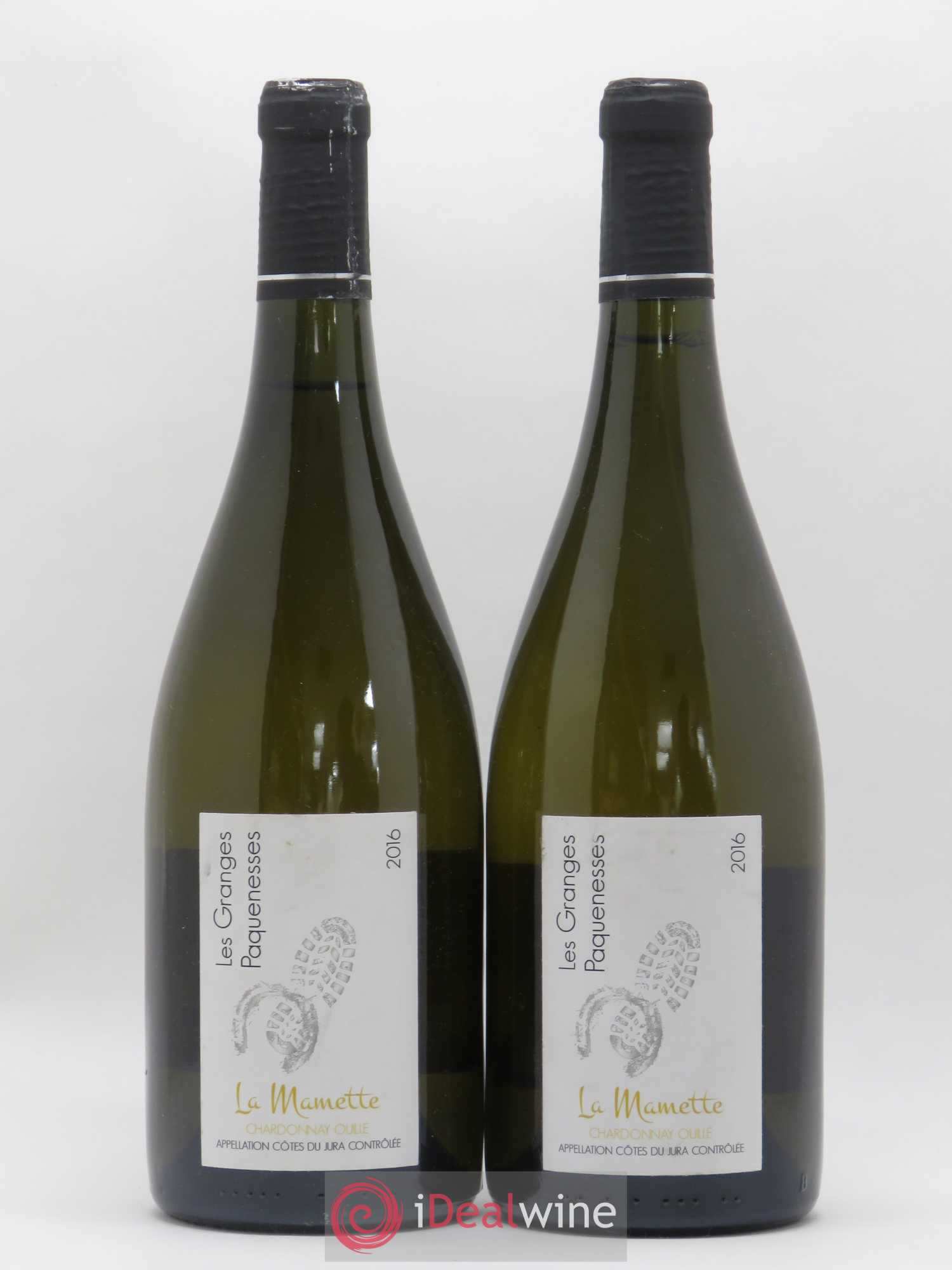 Côtes du Jura Chardonnay La Mamette Les Granges Paquenesses 2016 - Lot de 2 bouteilles - 0