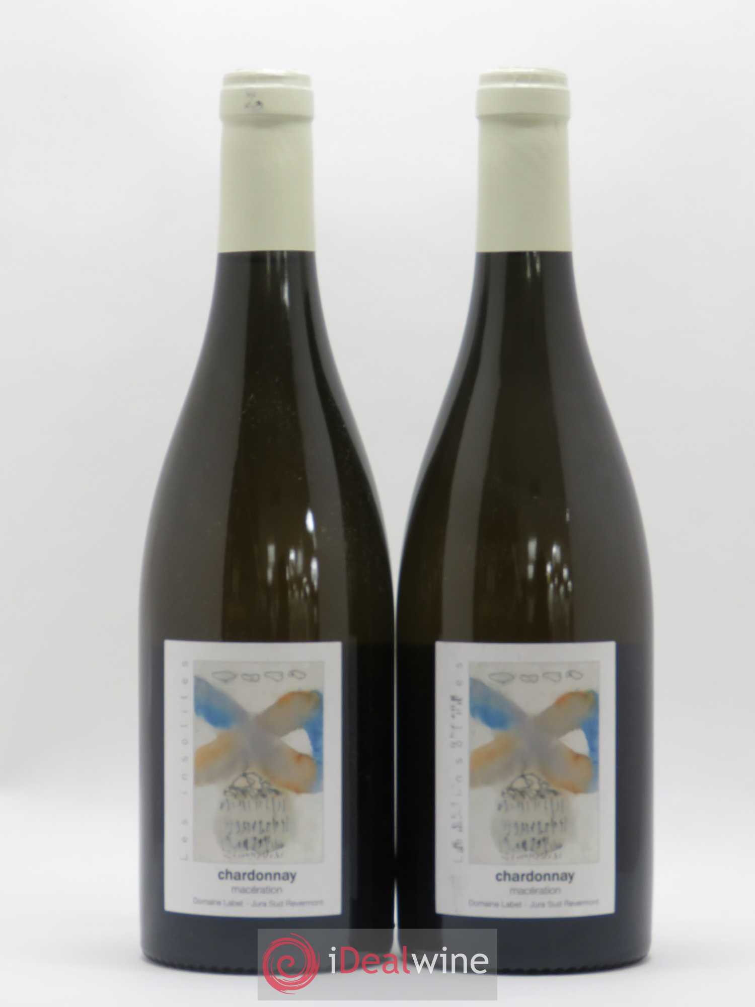 Côtes du Jura Chardonnay Les Varrons Romain - Julien - Charline Labet Macération 2018 - Lot de 2 bouteilles - 0
