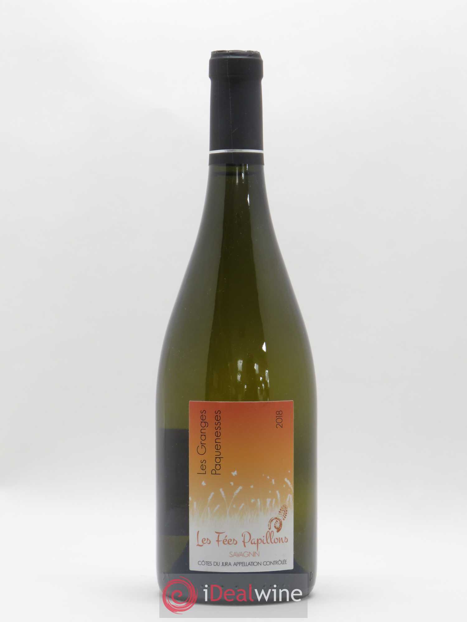 Côtes du Jura Savagnin La Fée Papillon Les Granges Paquenesses 2018 - Posten von 1 Flasche - 0