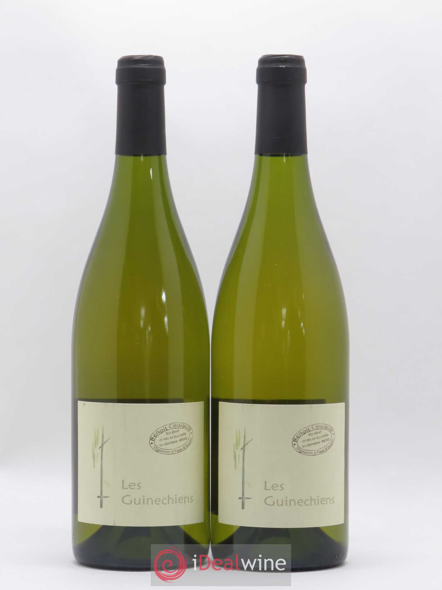 Vin de France Les Guinechiens Benoit Courault 2018 - Lot de 2 bouteilles - 0