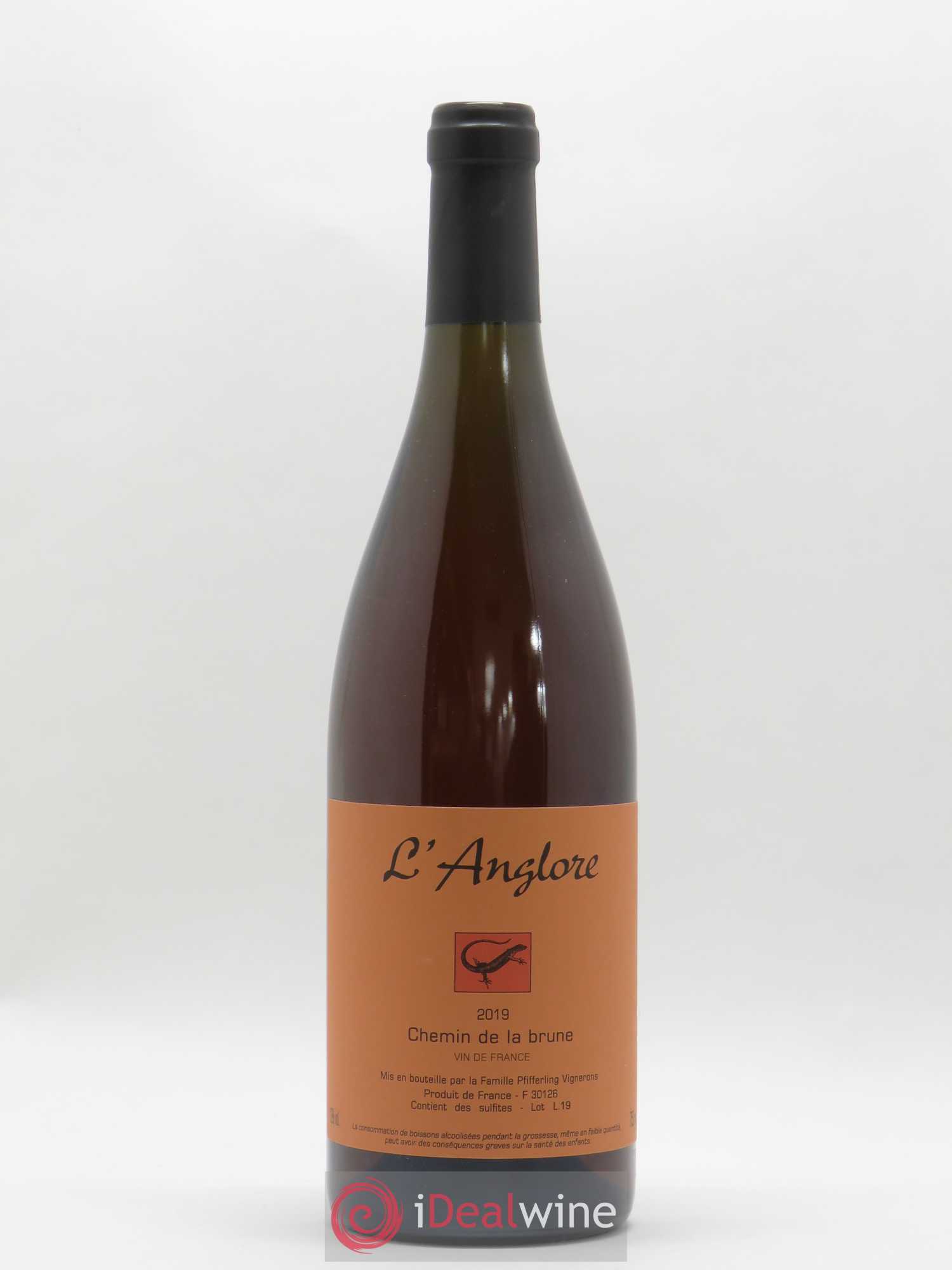 Vin de France Chemin de la brune L'Anglore 2019 - Lot de 1 bouteille - 0