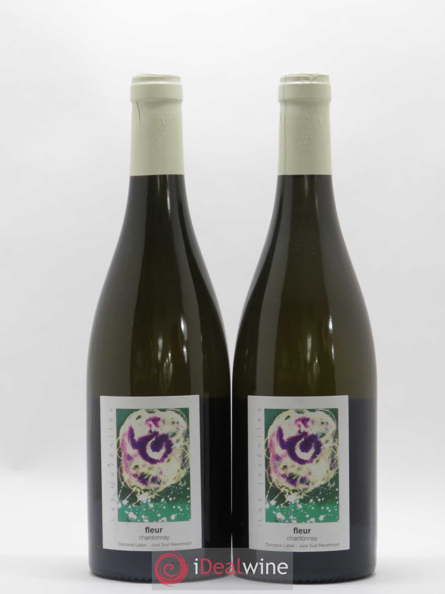Côtes du Jura Chardonnay Fleur Romain - Julien - Charline Labet 2018 - Lot de 2 bouteilles - 0