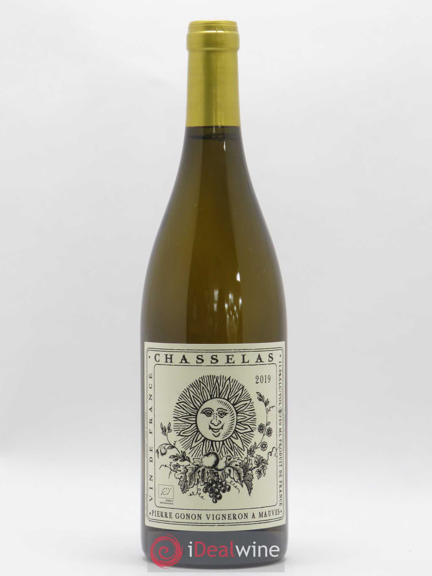 Vin de France Chasselas Gonon (Domaine) 2019 - Lot de 1 bouteille - 0
