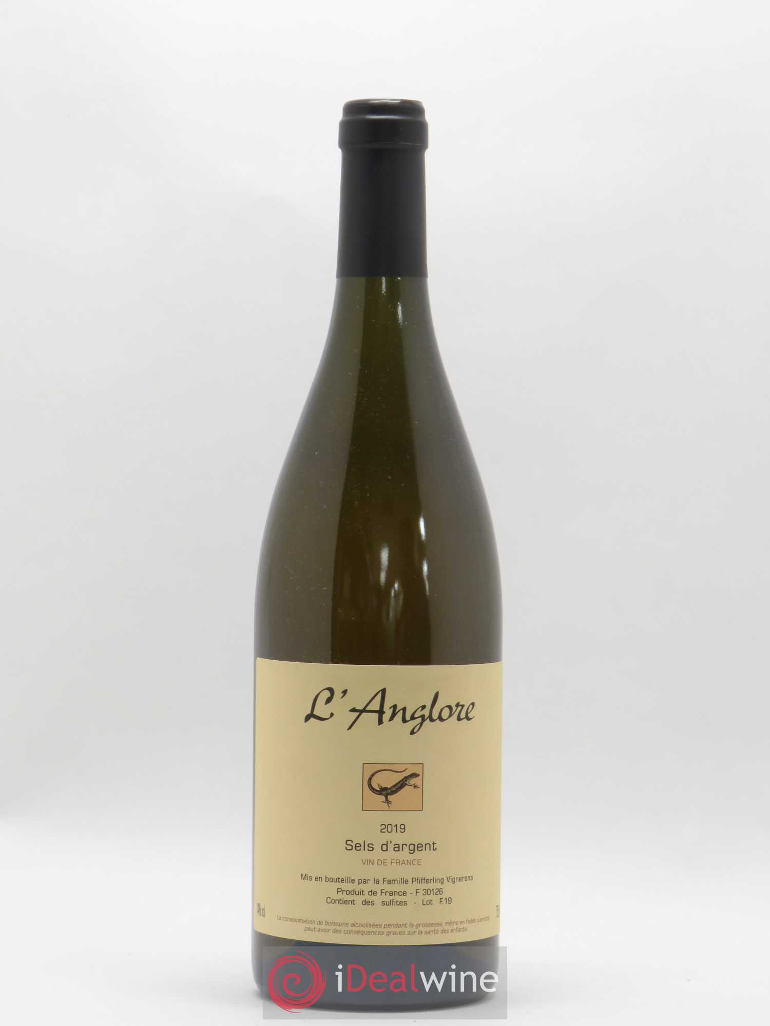 Vin de France Sels d'argent L'Anglore 2019 - Lot de 1 bouteille - 0